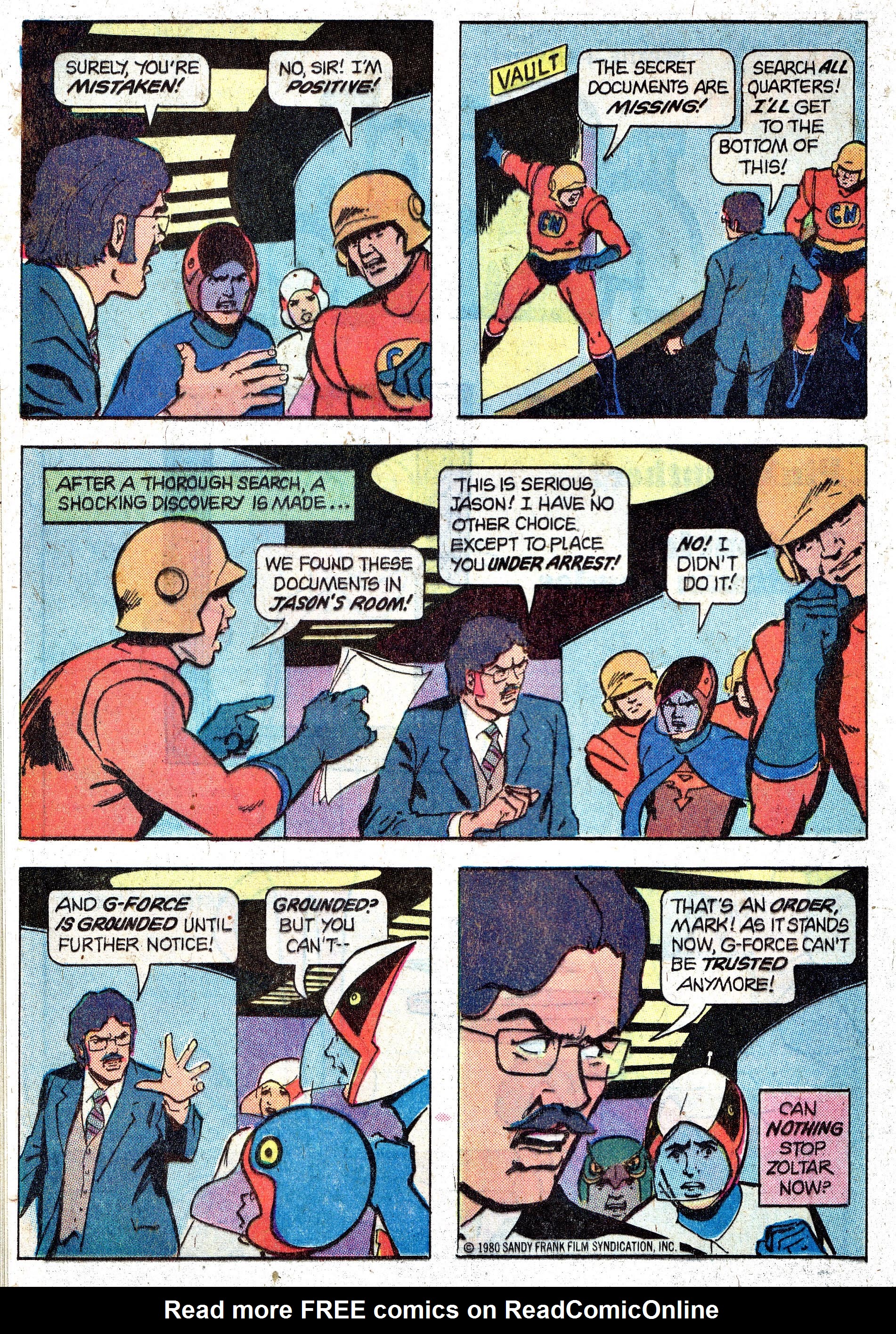 Read online Battle of the Planets (1979) comic -  Issue #7 - 12