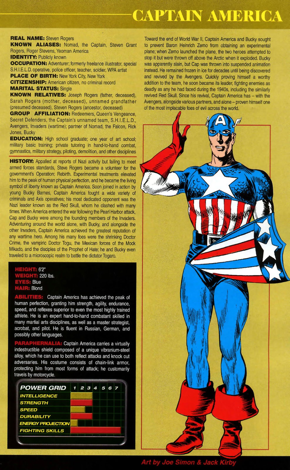 The Official Handbook of the Marvel Universe: Golden Age issue Full - Page 11