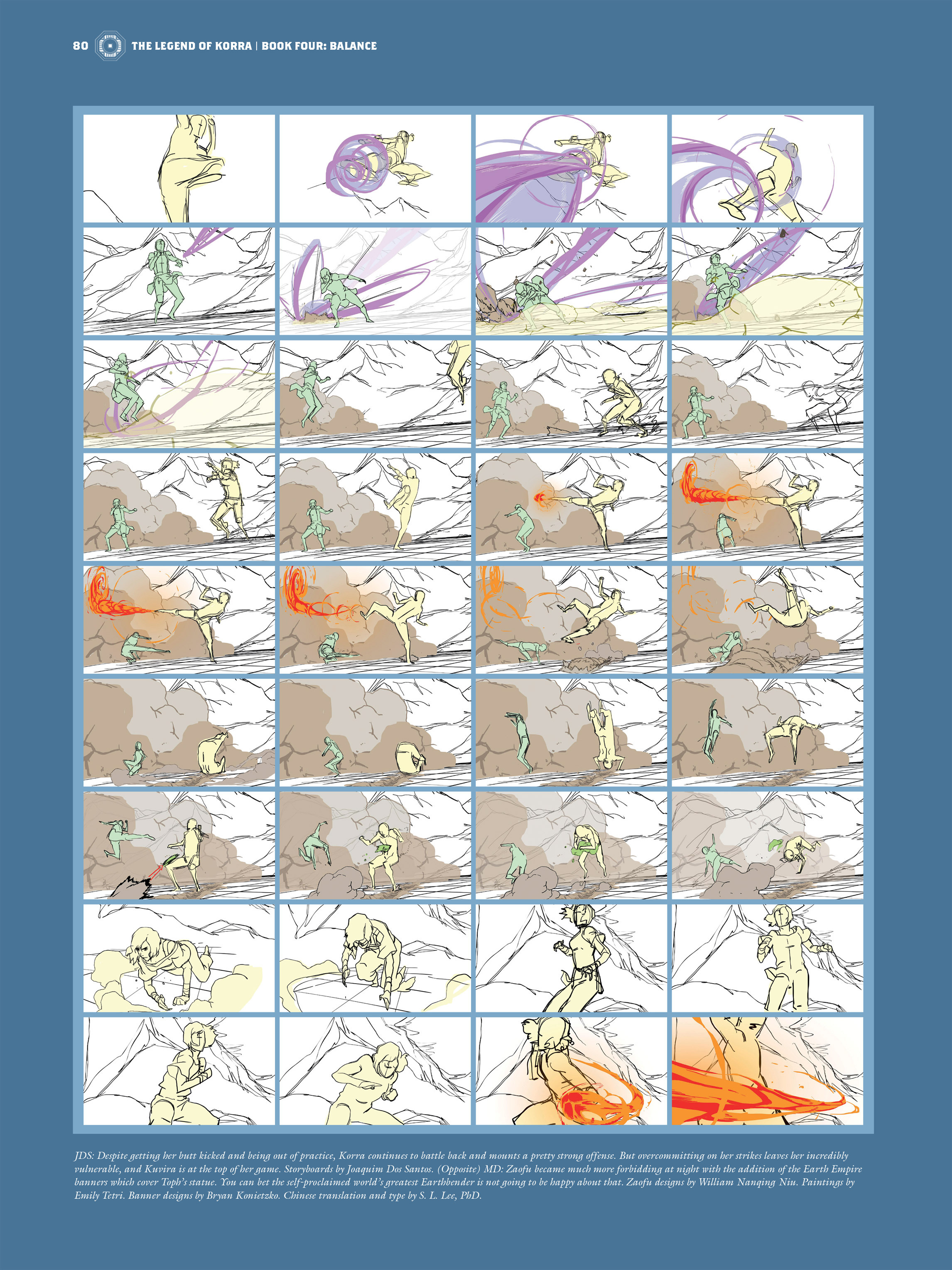 Read online The Legend of Korra: The Art of the Animated Series comic -  Issue # TPB 4 - 75