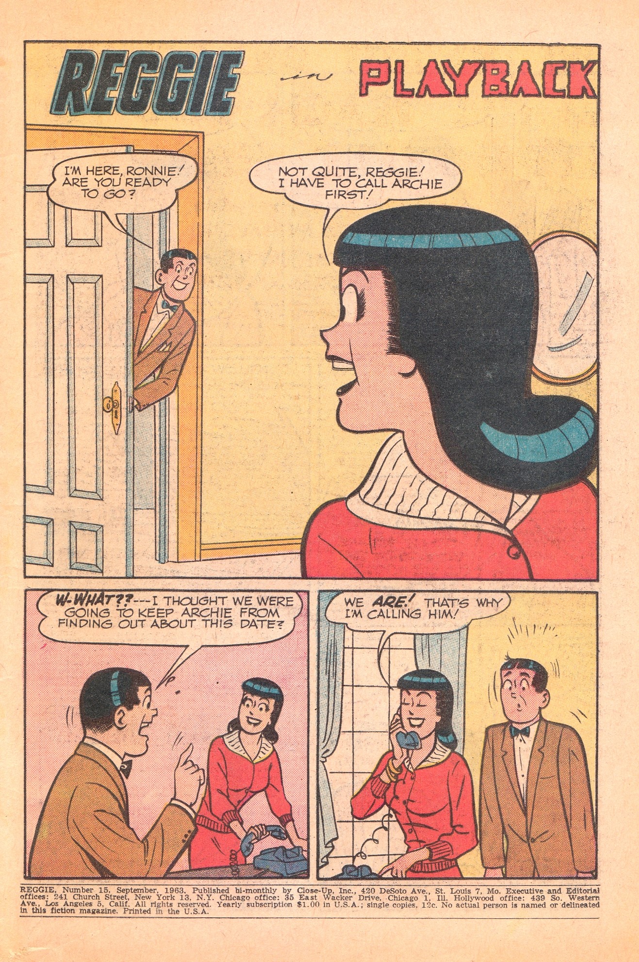 Read online Reggie comic -  Issue #15 - 3