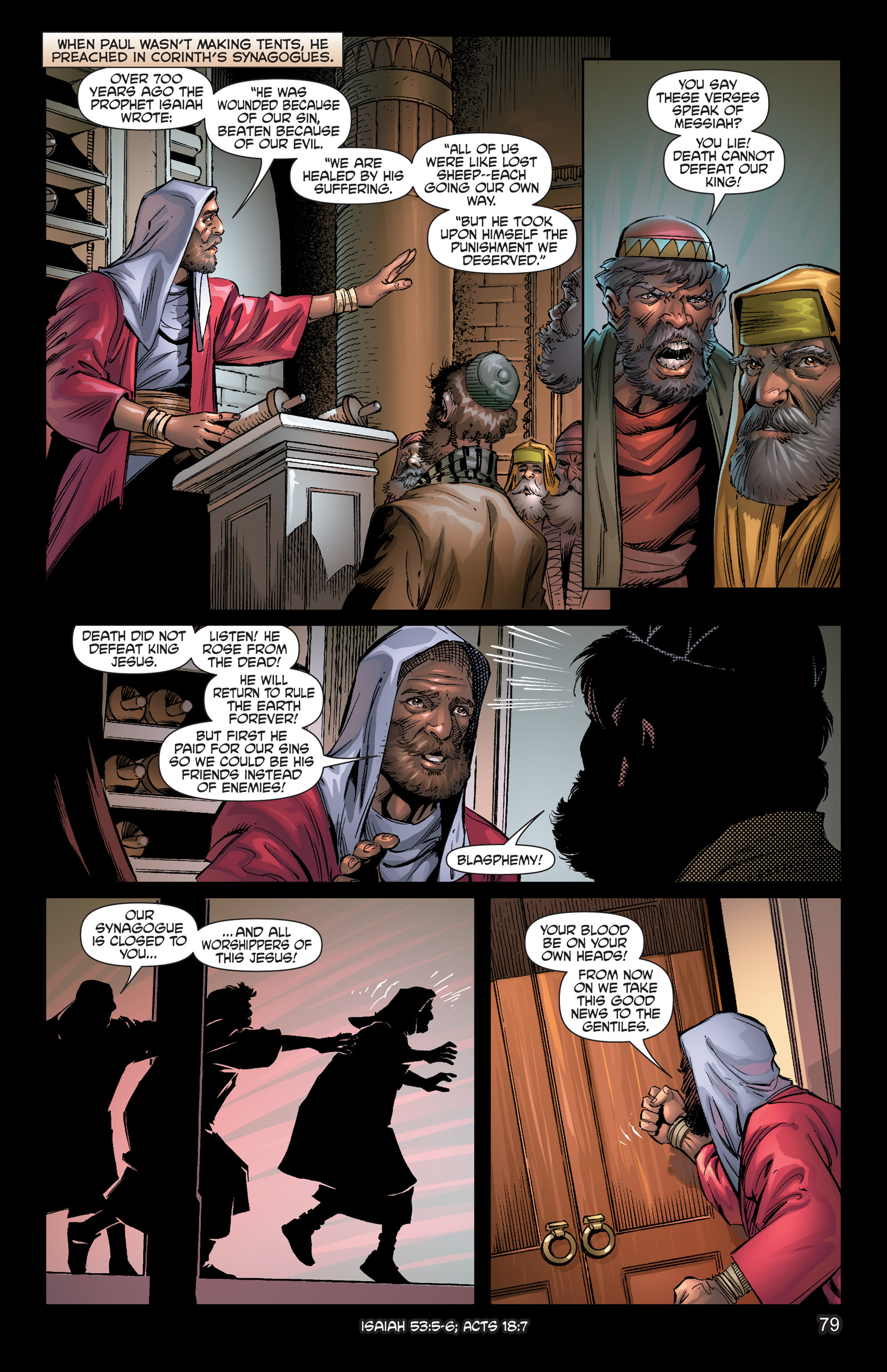 Read online The Kingstone Bible comic -  Issue #10 - 84