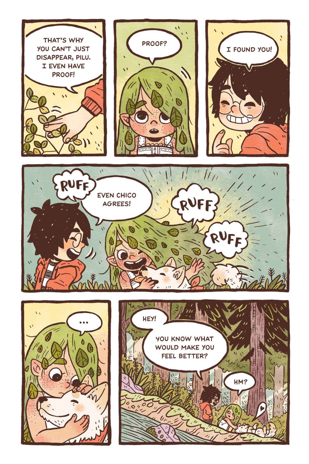 Read online Pilu of the Woods comic -  Issue # TPB (Part 1) - 63