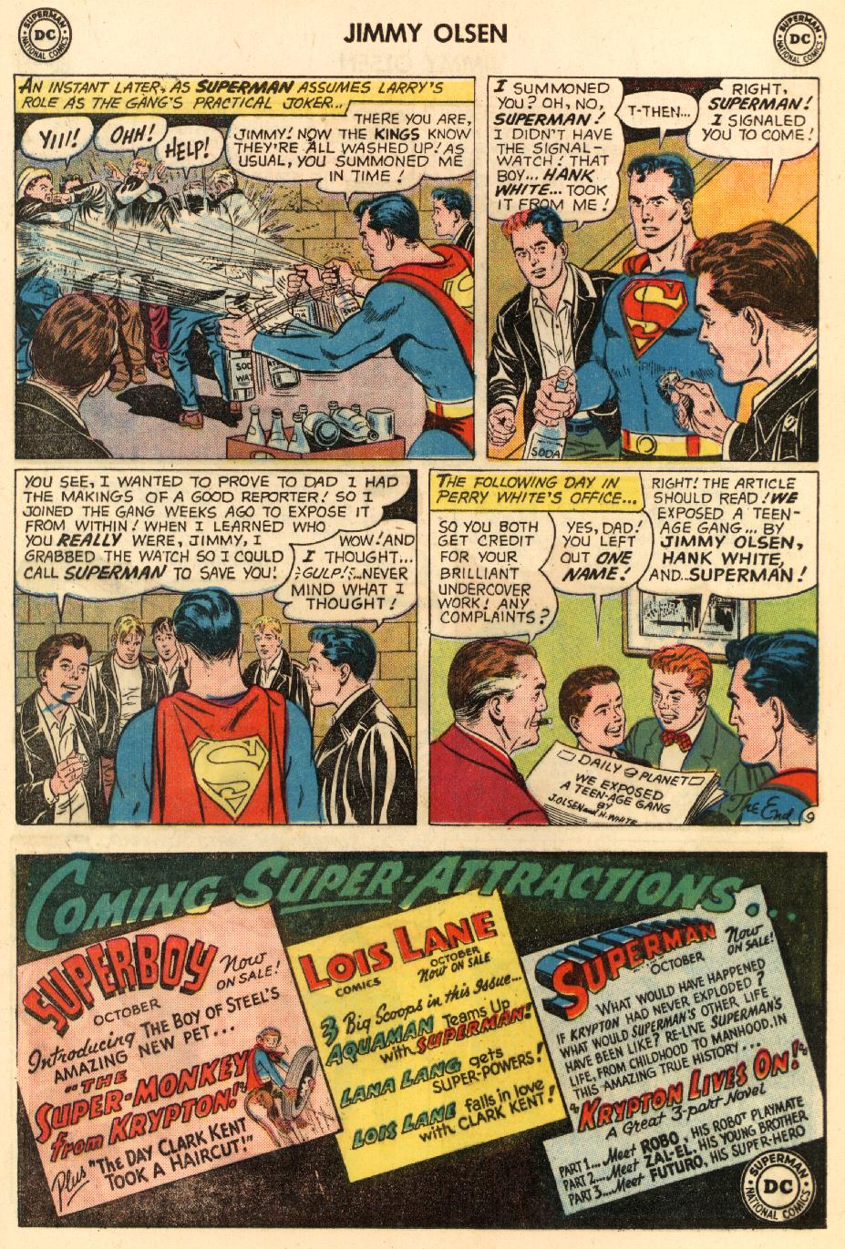 Read online Superman's Pal Jimmy Olsen comic -  Issue #40 - 32