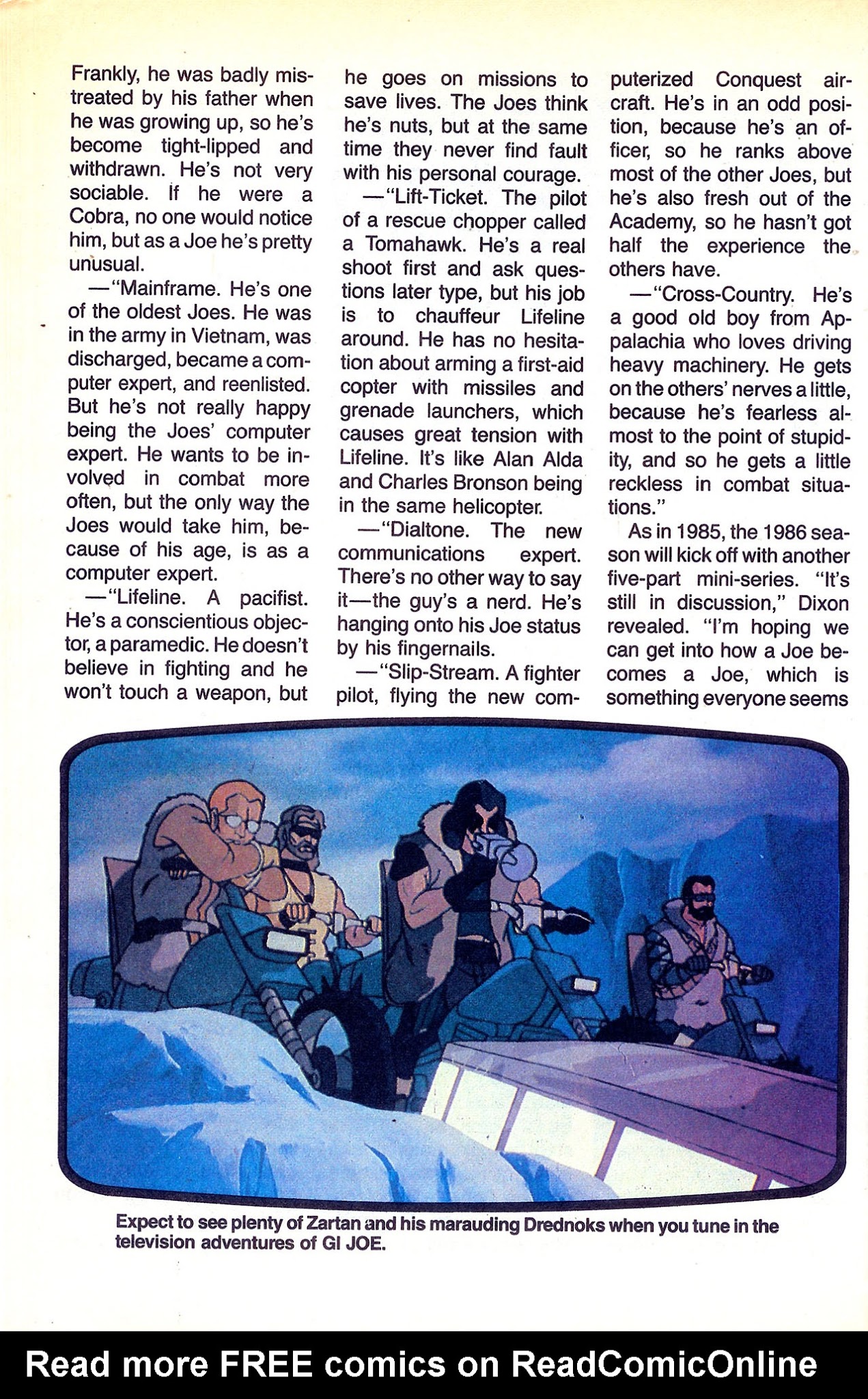 Read online G.I. Joe Yearbook comic -  Issue #2 - 28