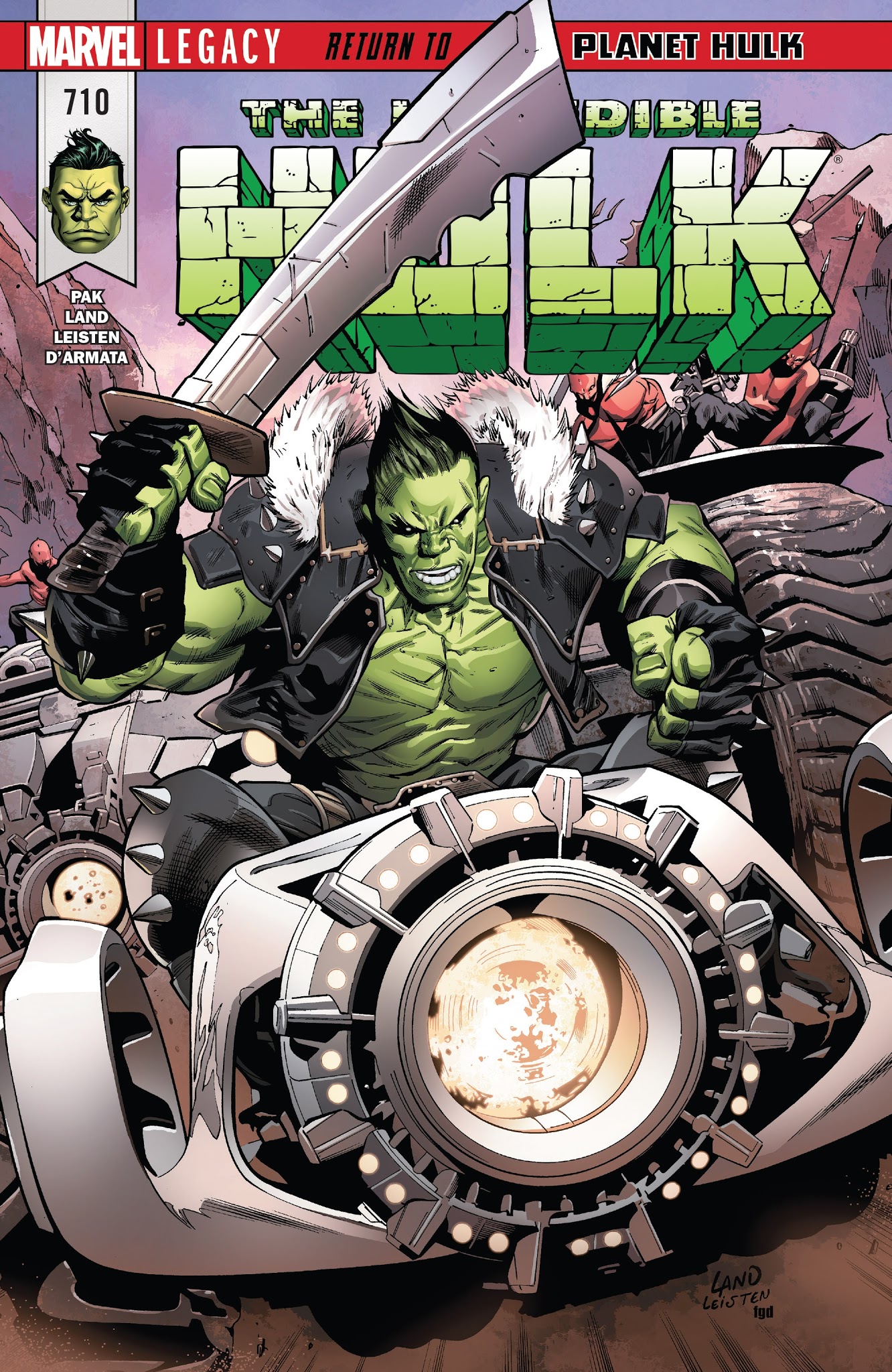 Read online Incredible Hulk (2017) comic -  Issue #710 - 1