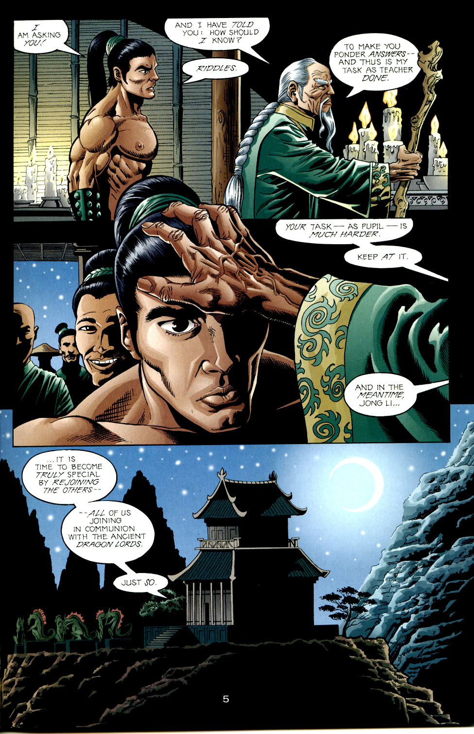 Read online Green Lantern: Dragon Lord comic -  Issue #1 - 7