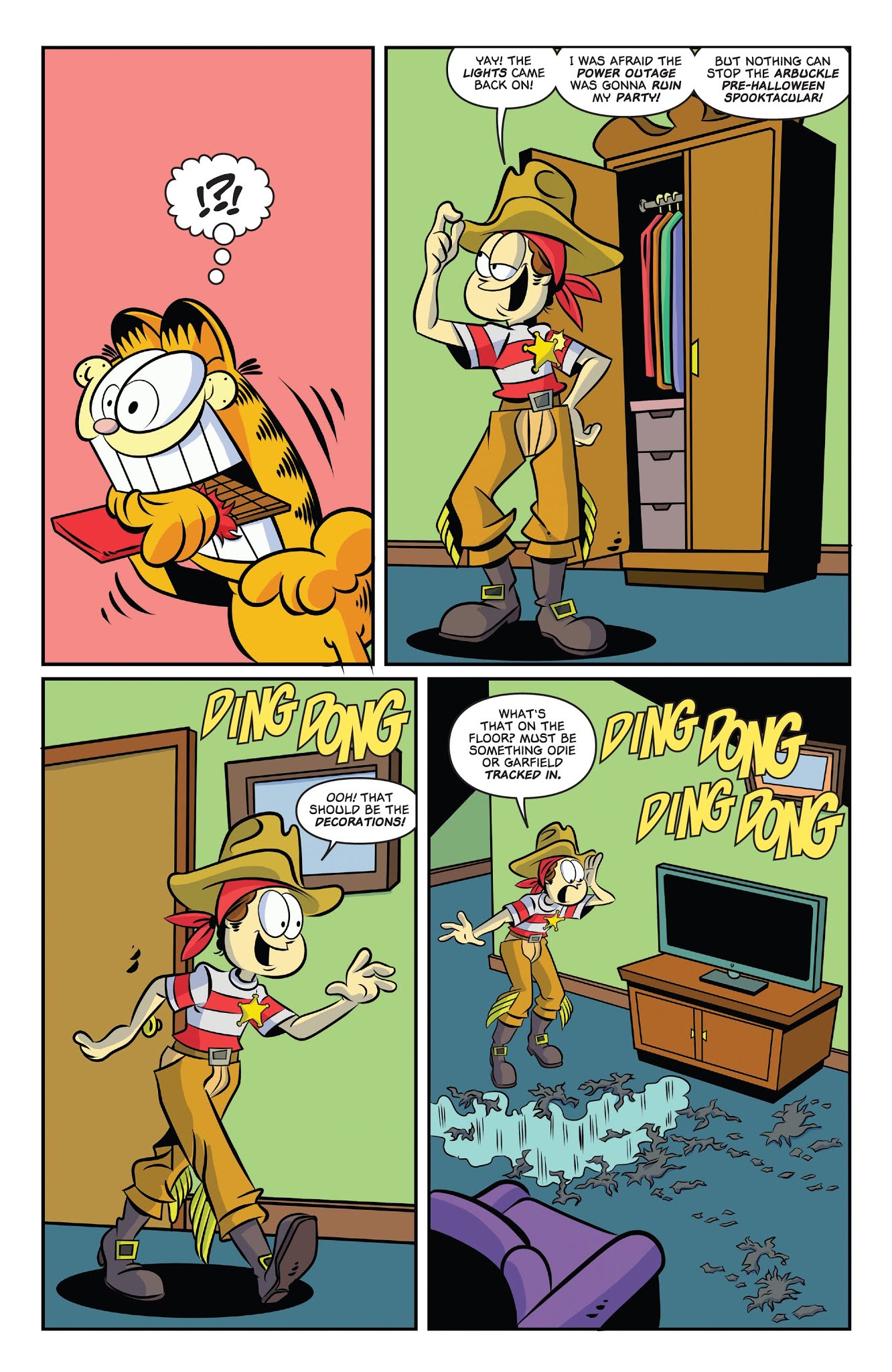 Read online Garfield 2018 TV Or Not TV? comic -  Issue # Full - 30