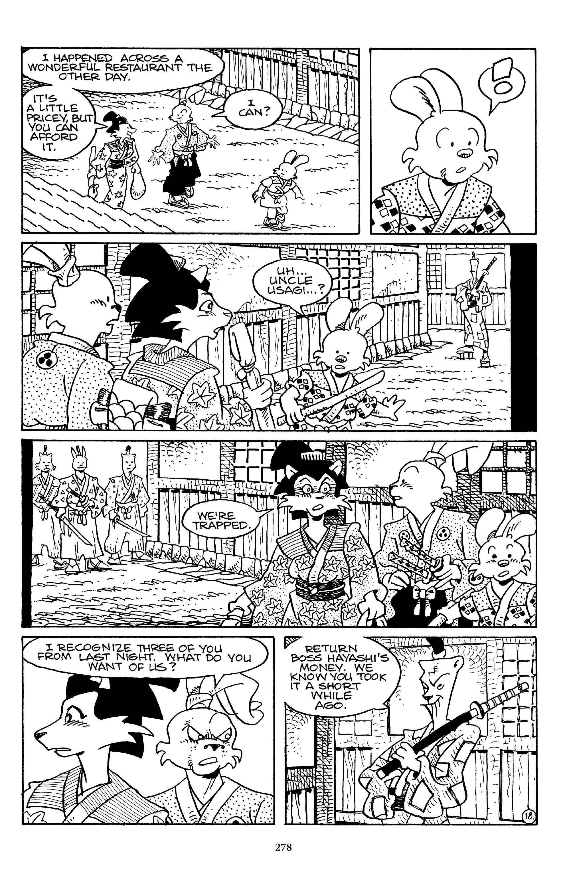 Read online The Usagi Yojimbo Saga comic -  Issue # TPB 4 - 275