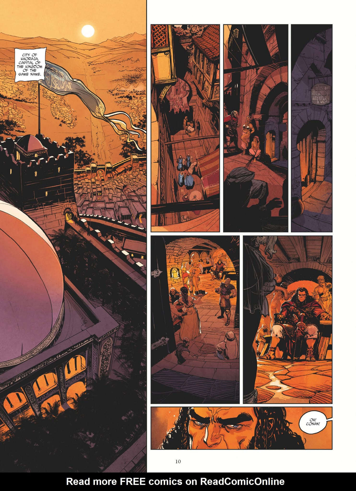 Read online Conan le Cimmérien - La Reine de la côte noire comic -  Issue #2 - 10