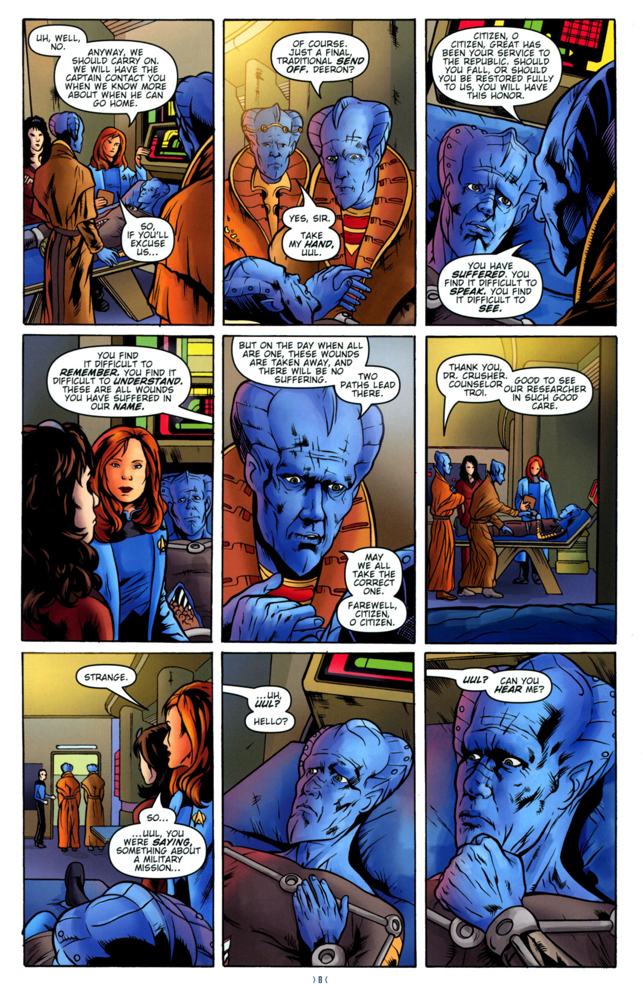 Read online Star Trek: The Next Generation: Ghosts comic -  Issue #3 - 10