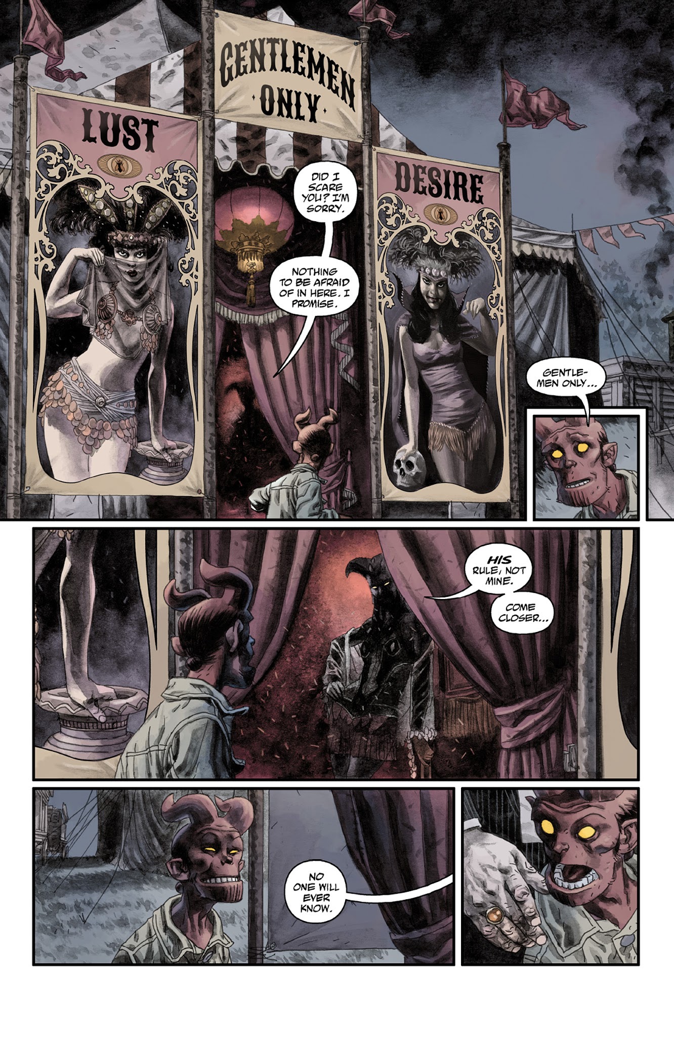 Read online Hellboy: The Midnight Circus comic -  Issue # TPB - 26