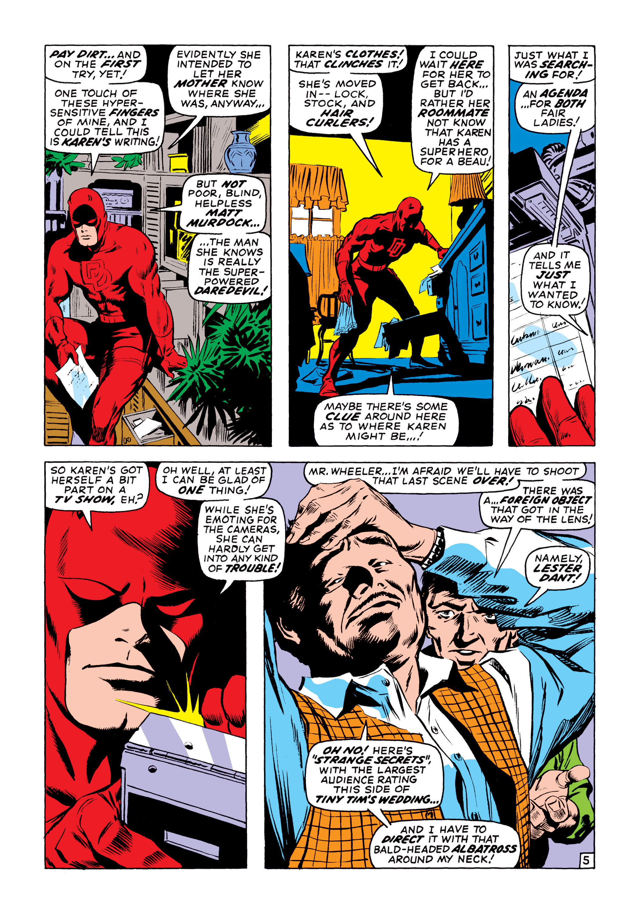Read online Marvel Masterworks: Daredevil comic -  Issue # TPB 7 (Part 1) - 32