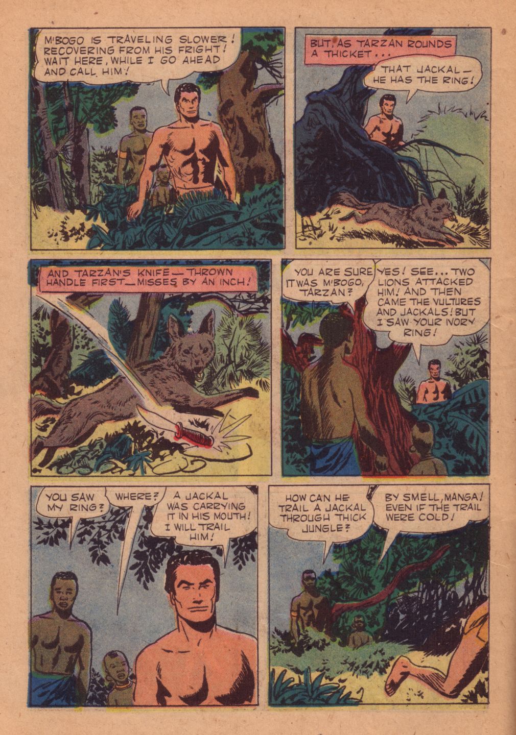 Read online Tarzan (1948) comic -  Issue #93 - 6