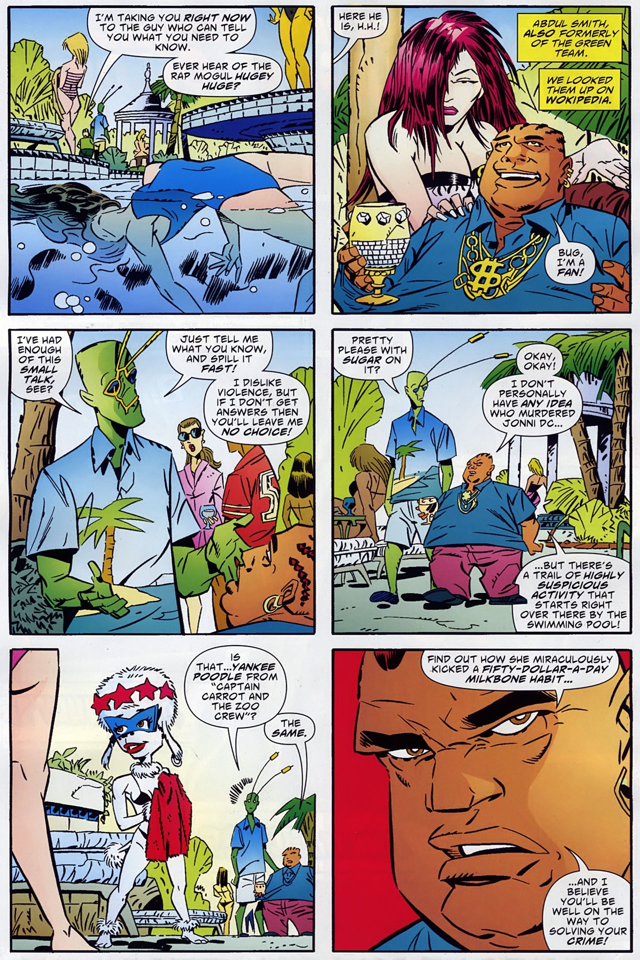 Read online Ambush Bug: Year None comic -  Issue #1 - 11