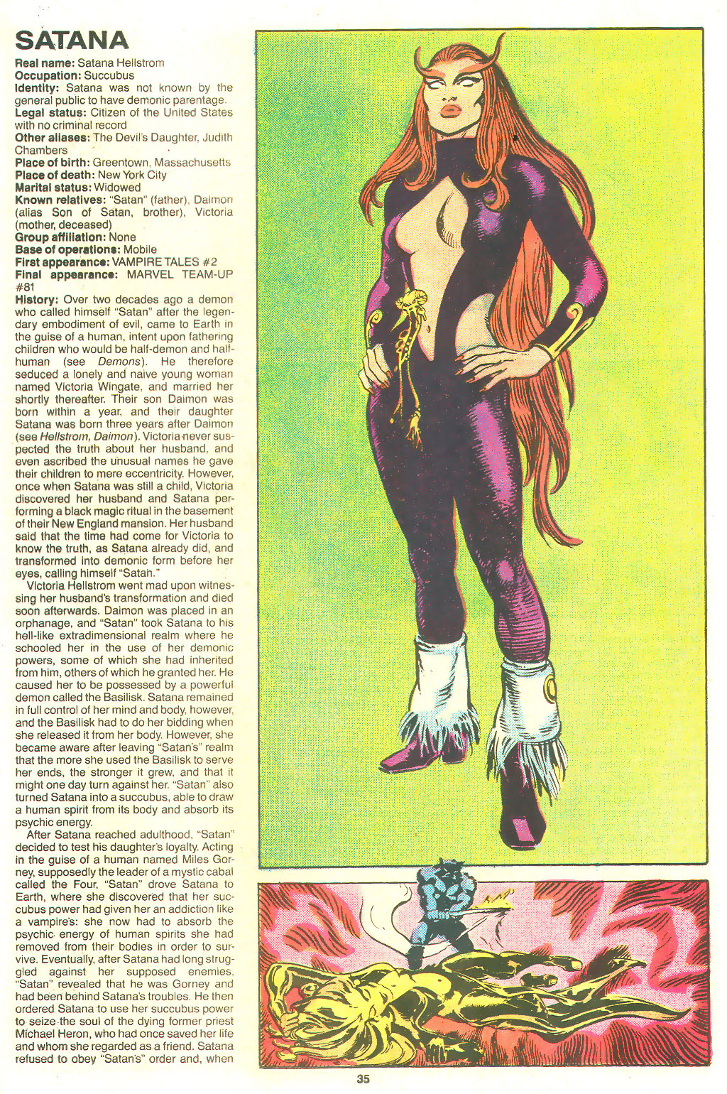 Read online The Official Handbook of the Marvel Universe Deluxe Edition comic -  Issue #19 - 37