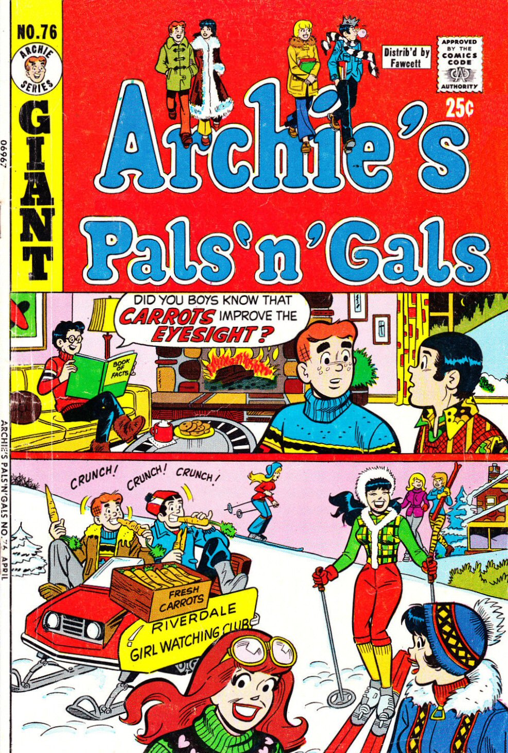 Read online Archie's Pals 'N' Gals (1952) comic -  Issue #76 - 1