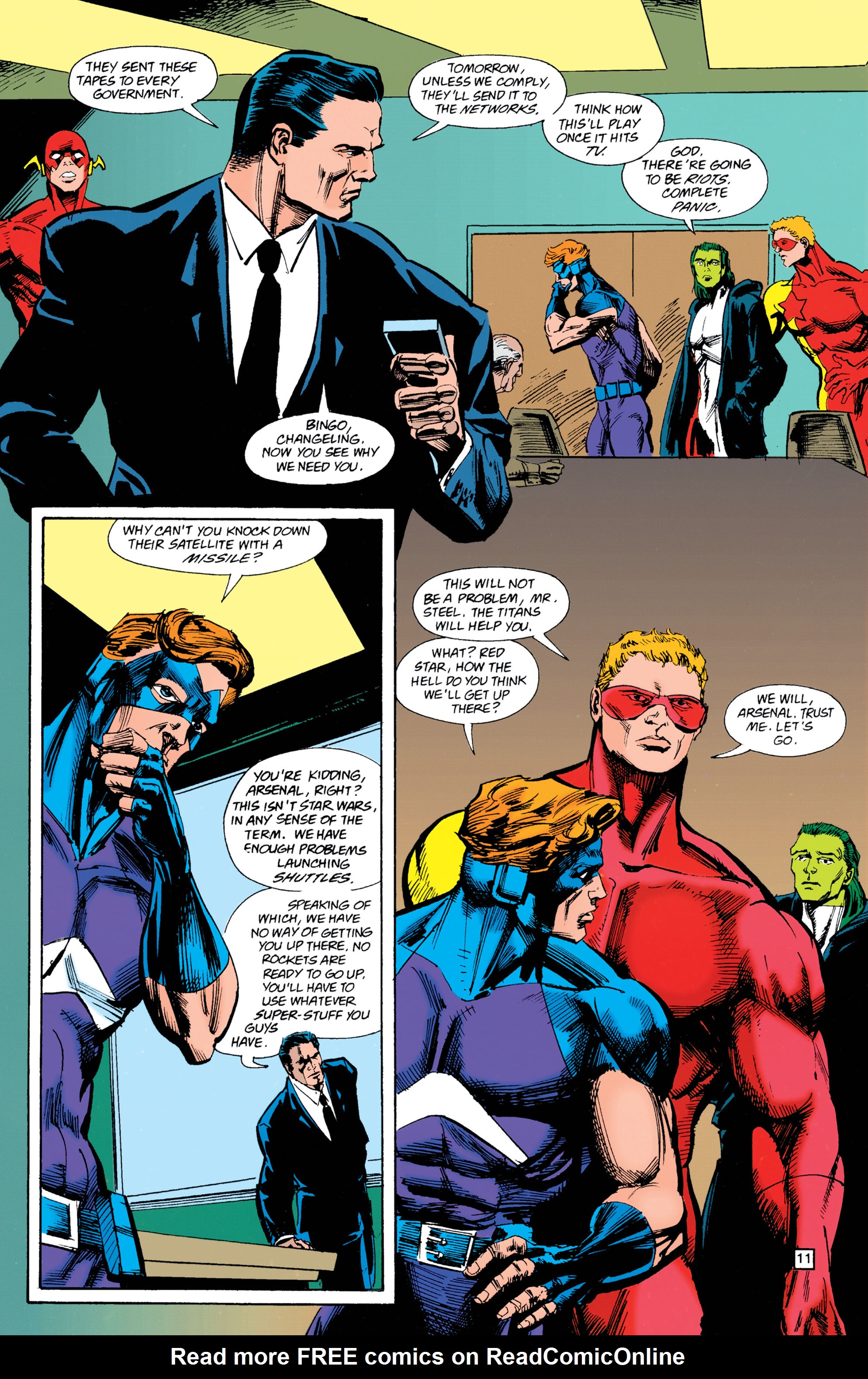 Read online The New Titans (1988) comic -  Issue #110 - 10