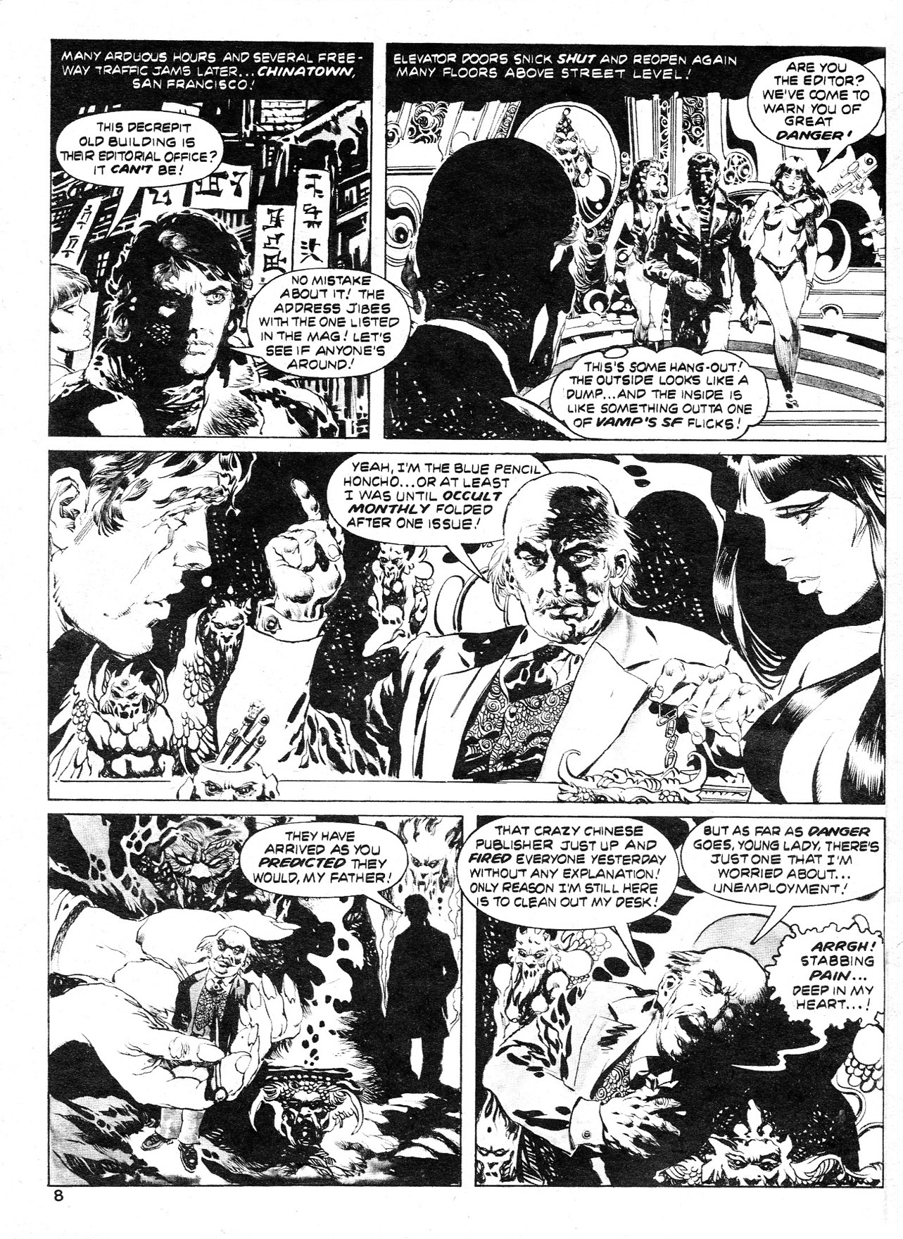 Read online Vampirella (1969) comic -  Issue #86 - 8