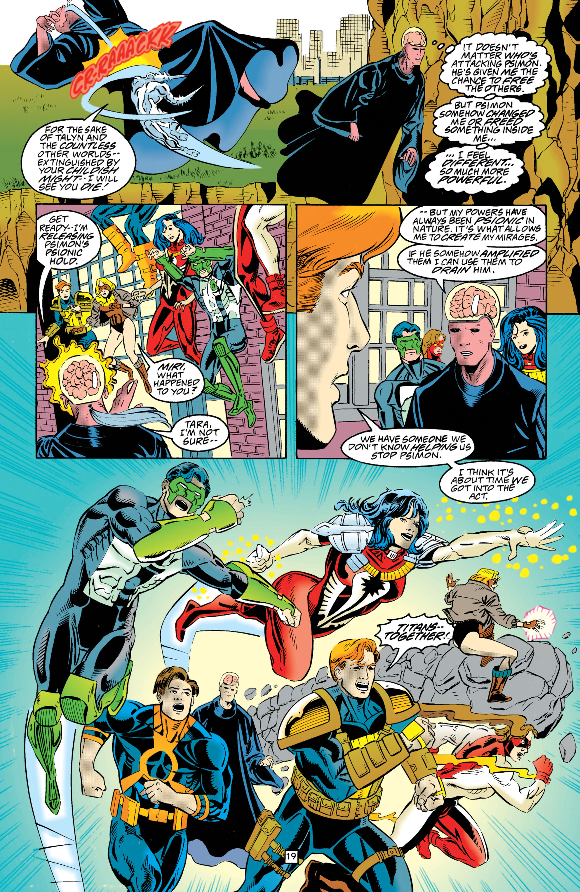 Read online The New Titans (1988) comic -  Issue #117 - 20