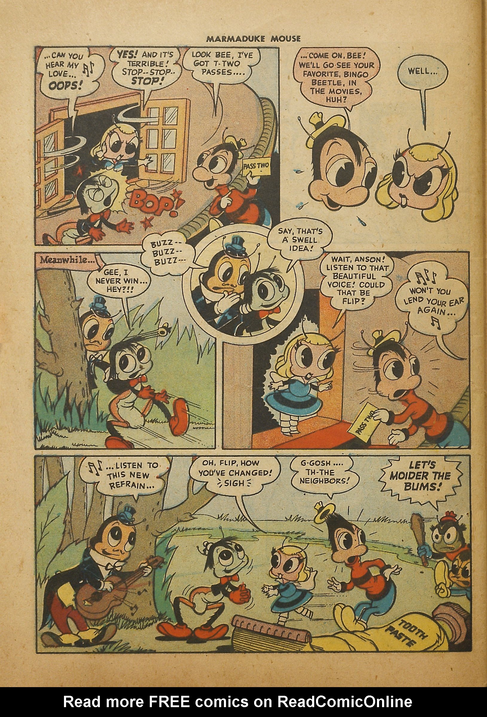 Read online Marmaduke Mouse comic -  Issue #4 - 42