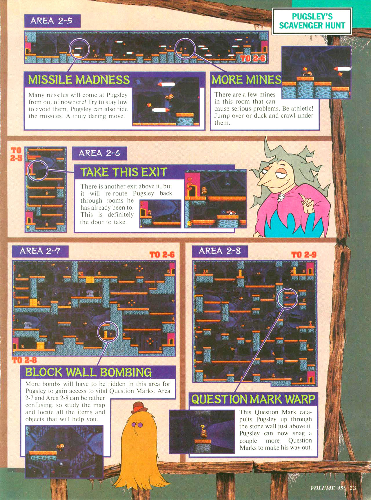Read online Nintendo Power comic -  Issue #45 - 34