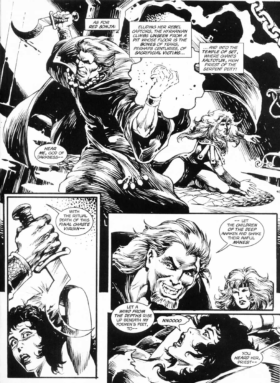 Read online The Savage Sword Of Conan comic -  Issue #230 - 7