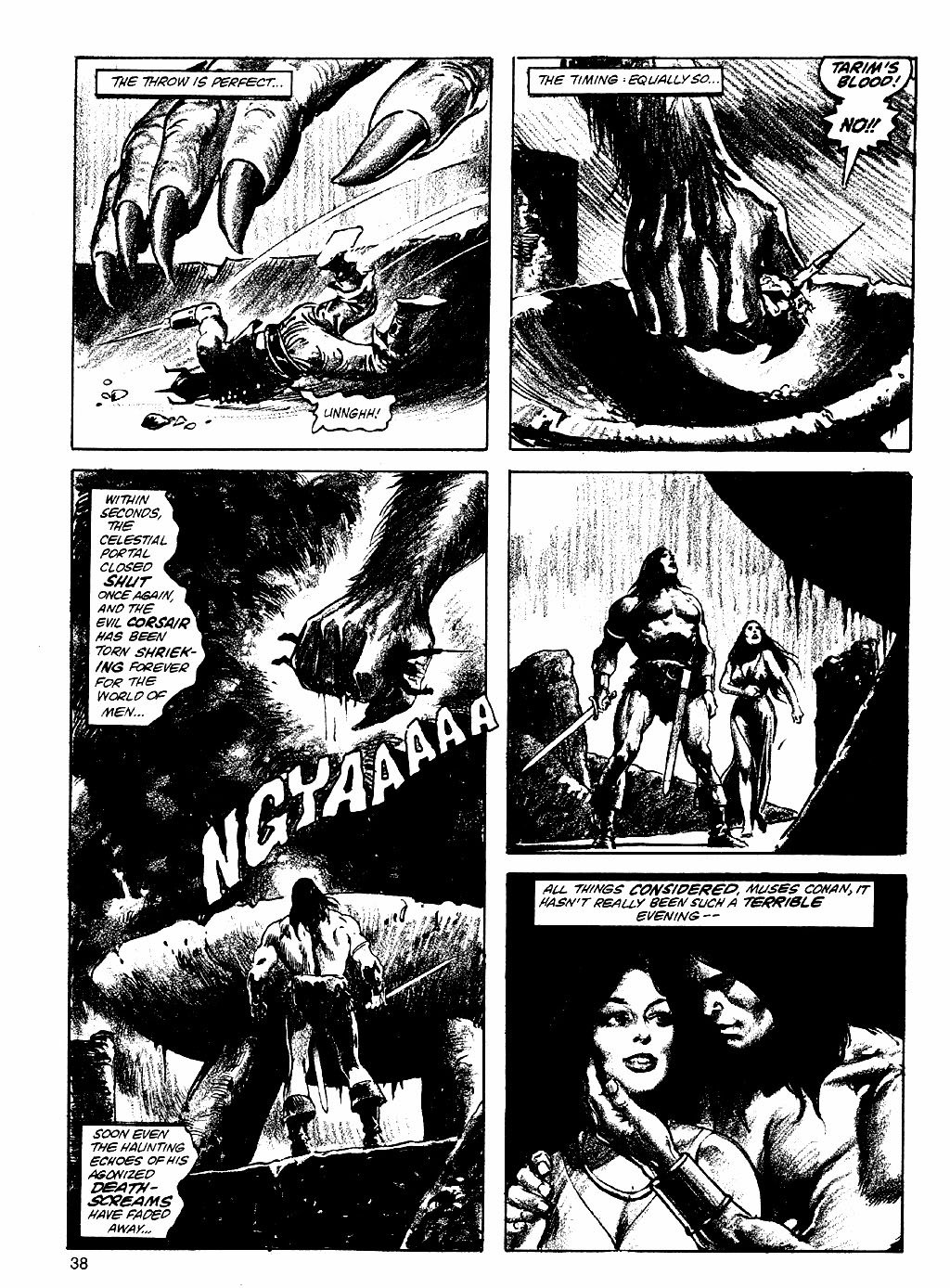 Read online The Savage Sword Of Conan comic -  Issue #83 - 37