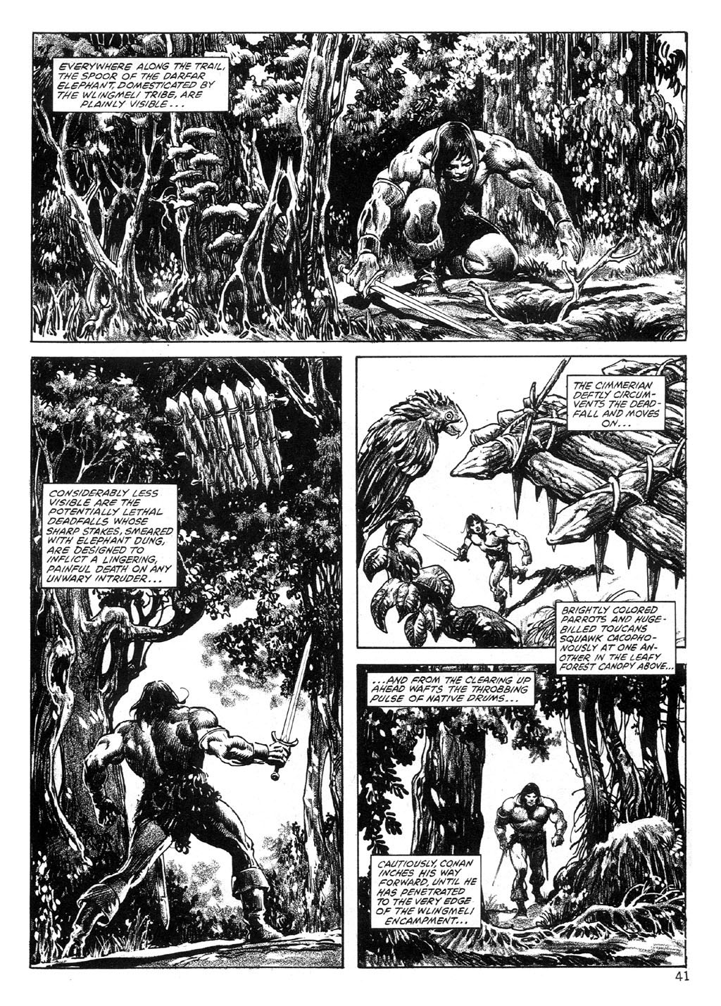 Read online The Savage Sword Of Conan comic -  Issue #89 - 41