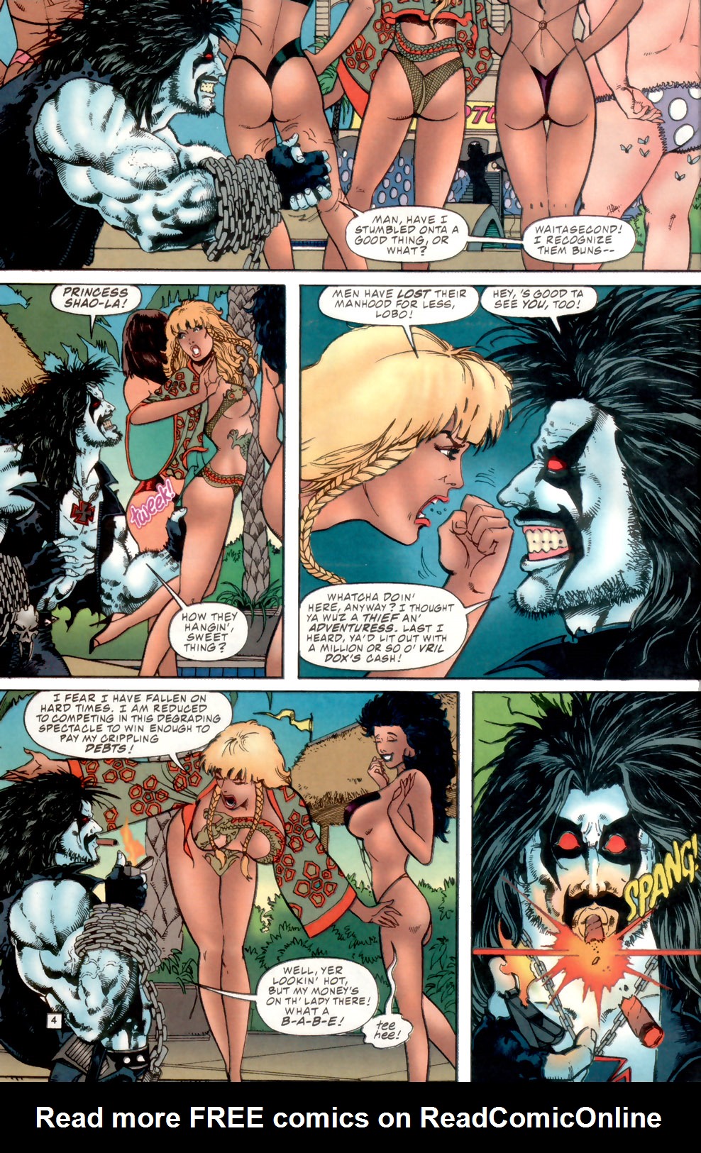 Read online Lobo's Big Babe Spring Break Special comic -  Issue # Full - 5