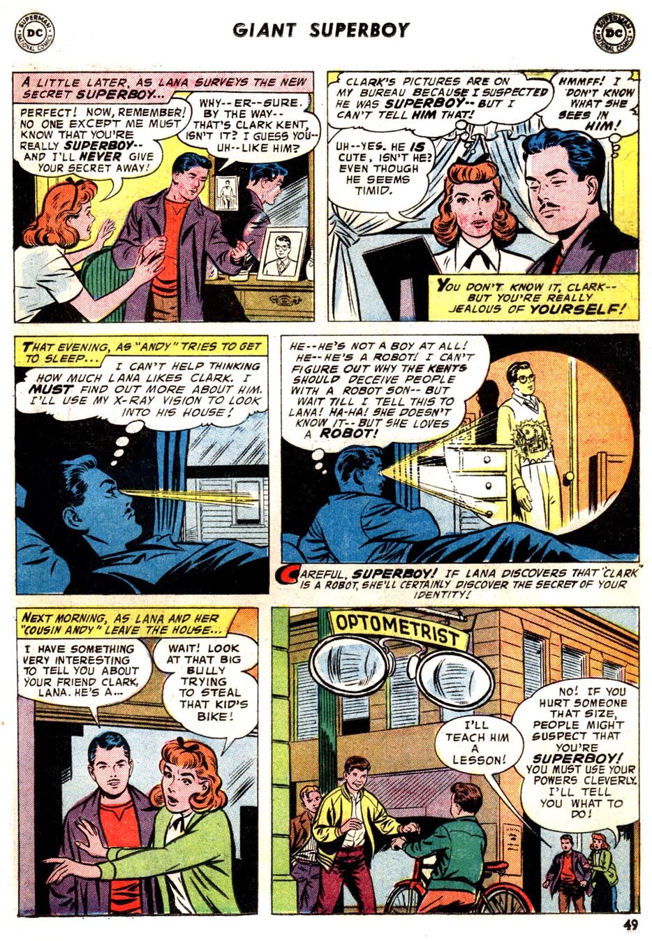 Read online Superboy (1949) comic -  Issue #129 - 47