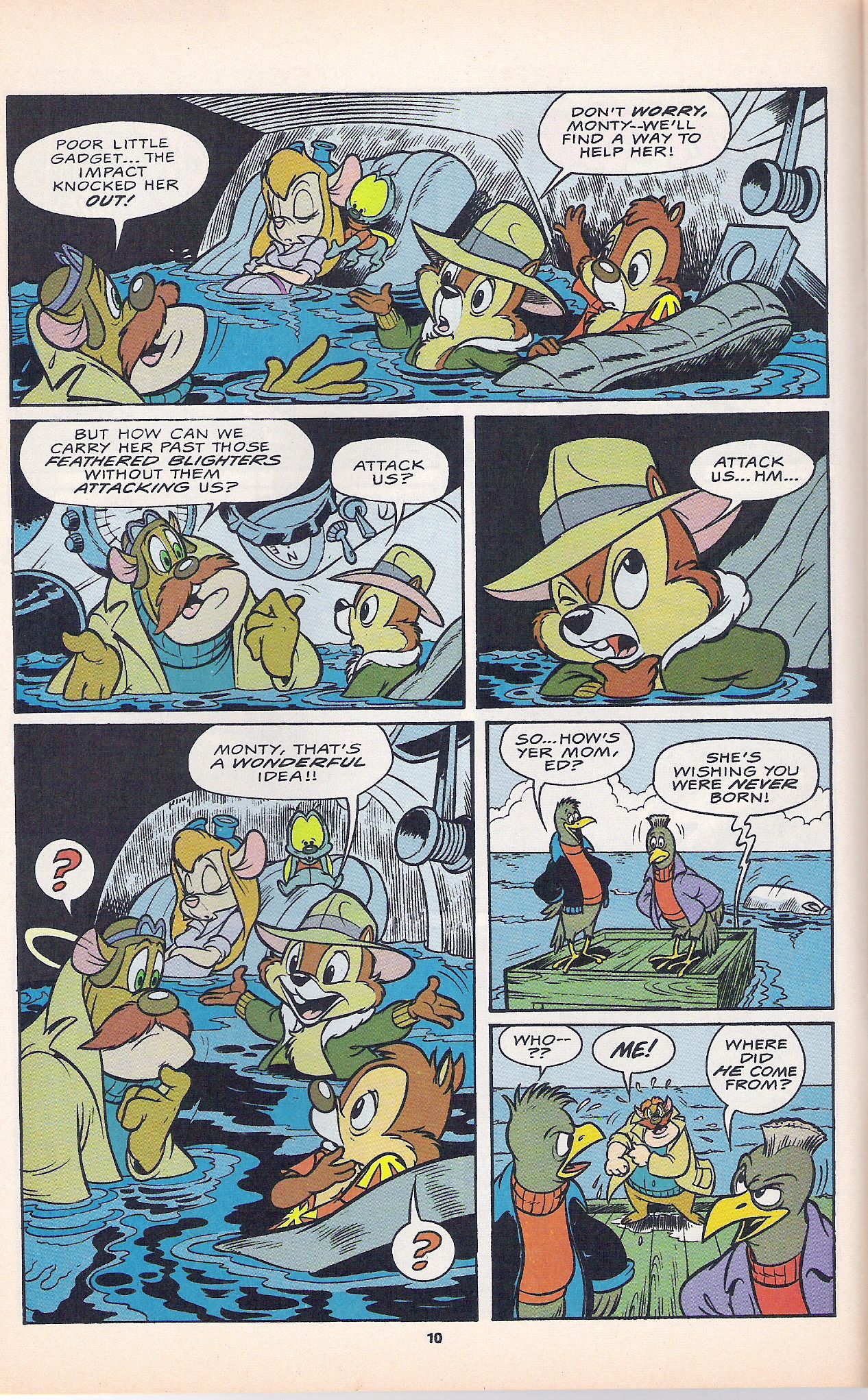 Read online Disney's Chip 'N Dale Rescue Rangers comic -  Issue #4 - 14