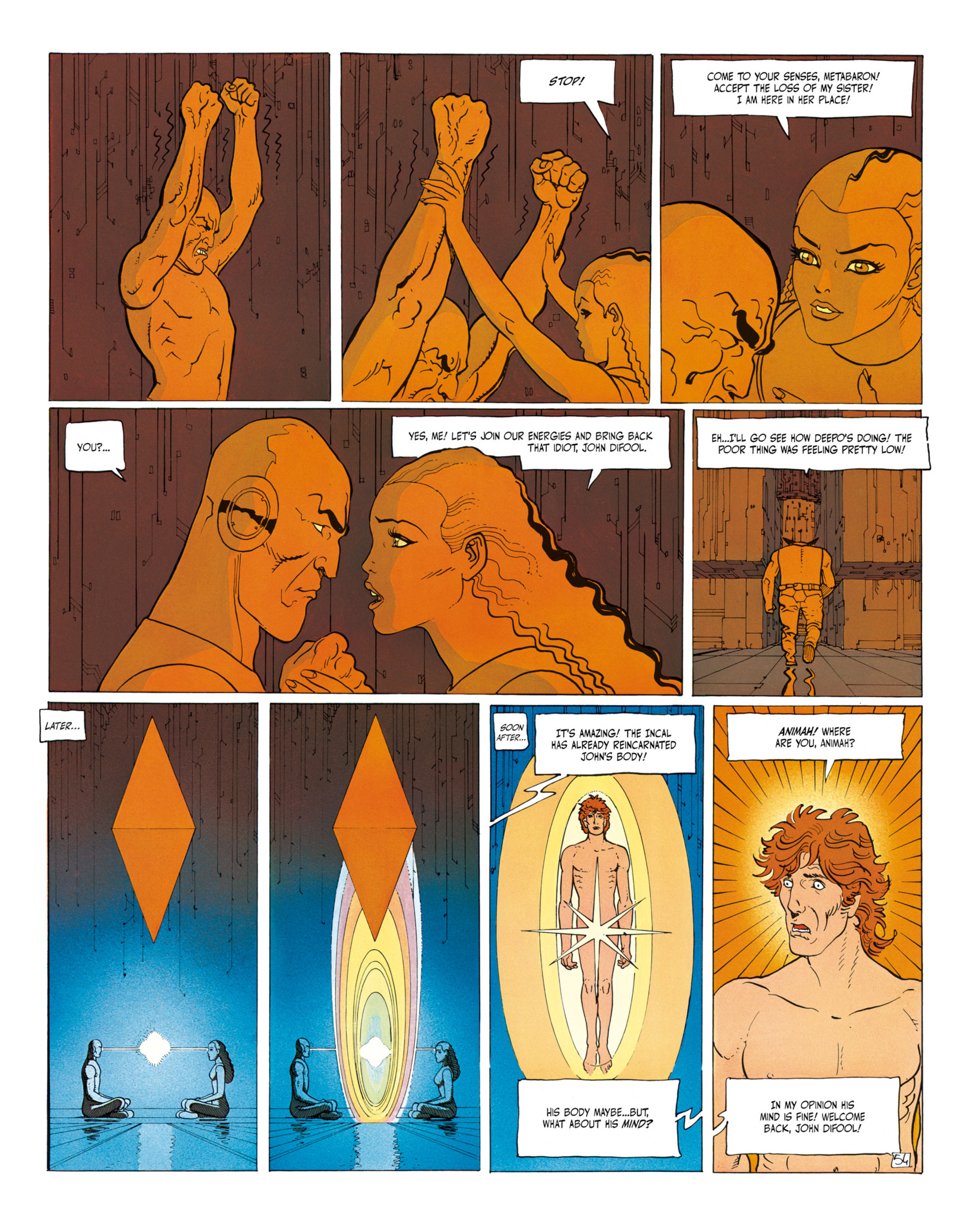 Read online The Incal comic -  Issue # TPB 4 - 57