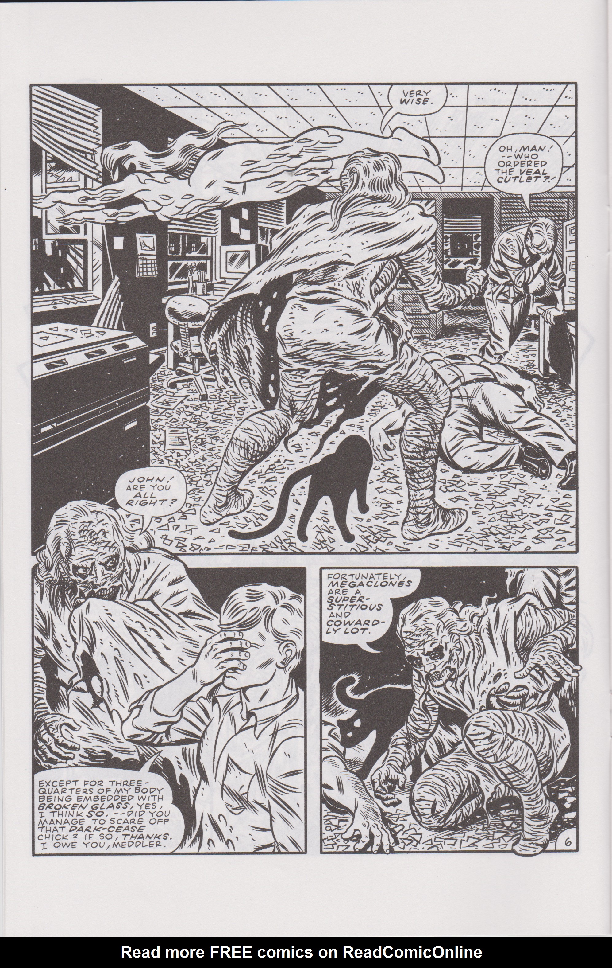 Read online Don Simpson's Bizarre Heroes comic -  Issue #8 - 8