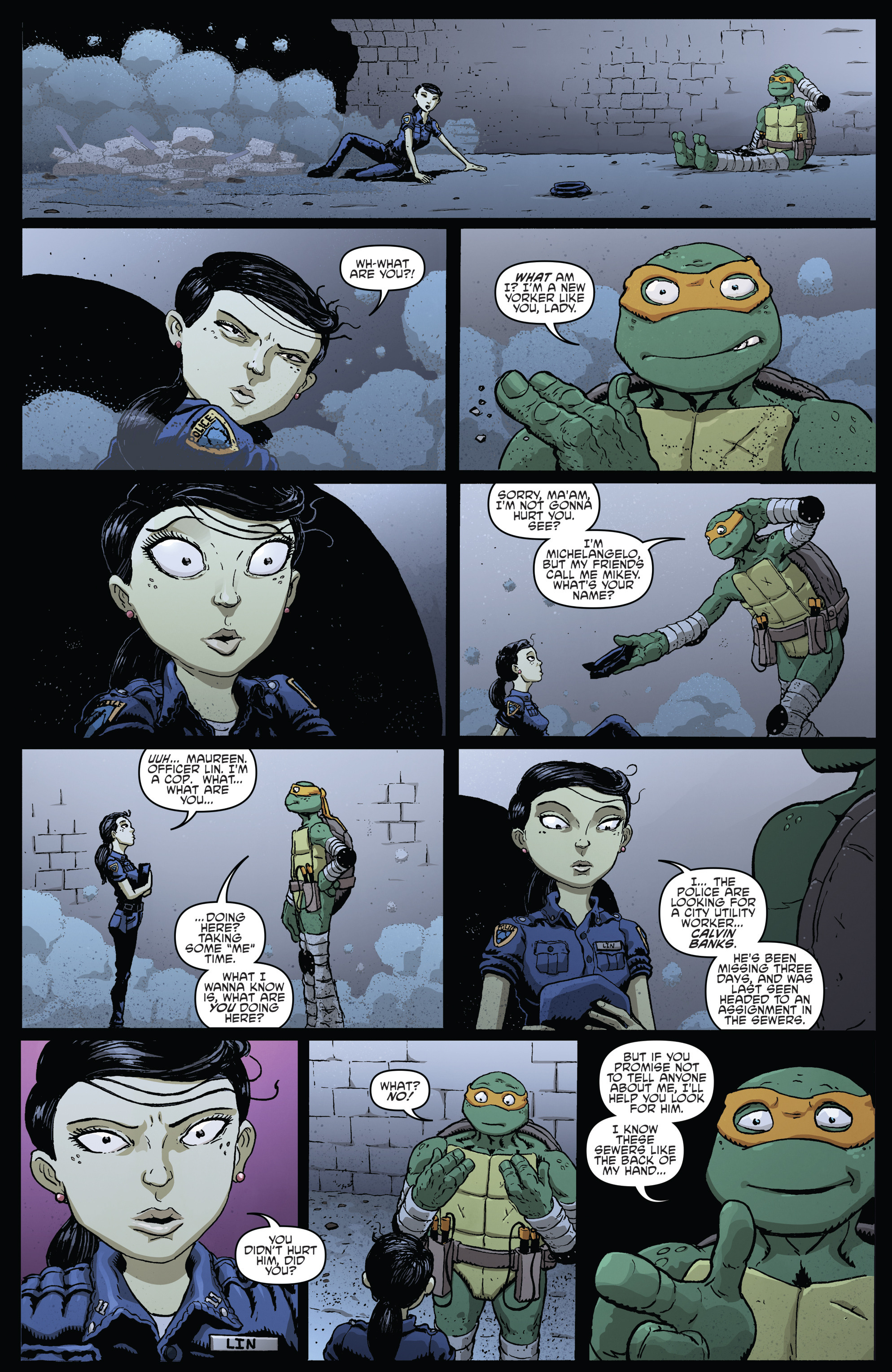 Read online Teenage Mutant Ninja Turtles Universe comic -  Issue #6 - 7