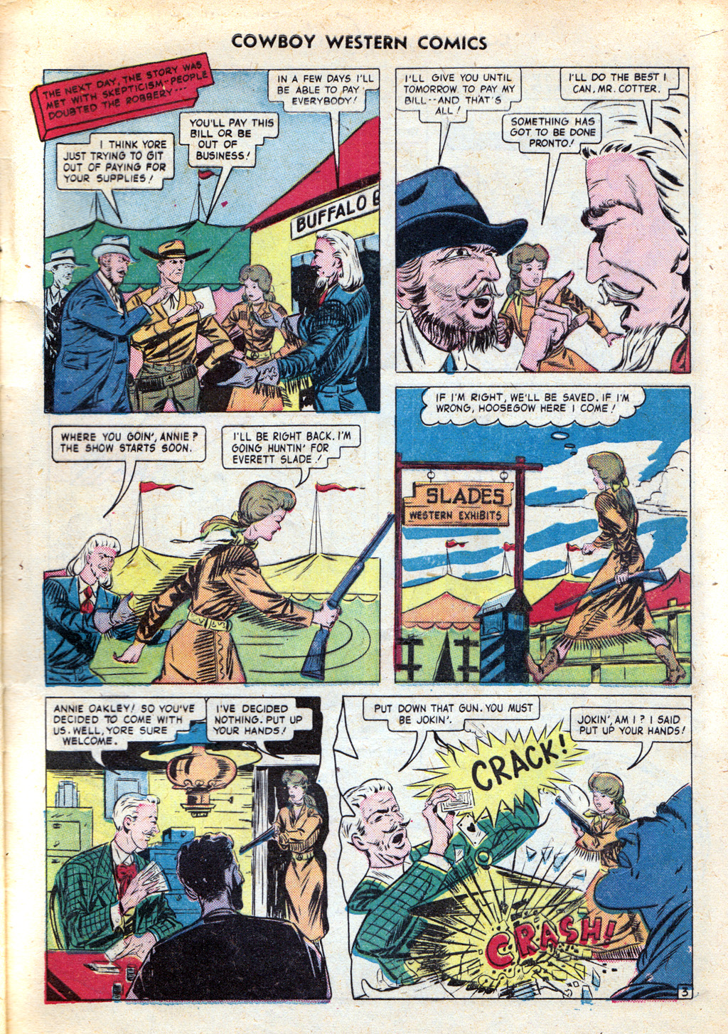 Read online Cowboy Western Comics (1948) comic -  Issue #33 - 33