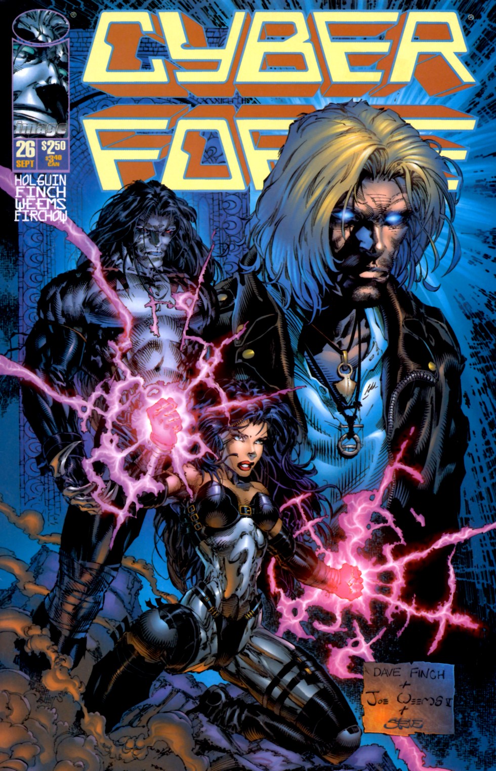 Read online Cyberforce (1993) comic -  Issue #26 - 1