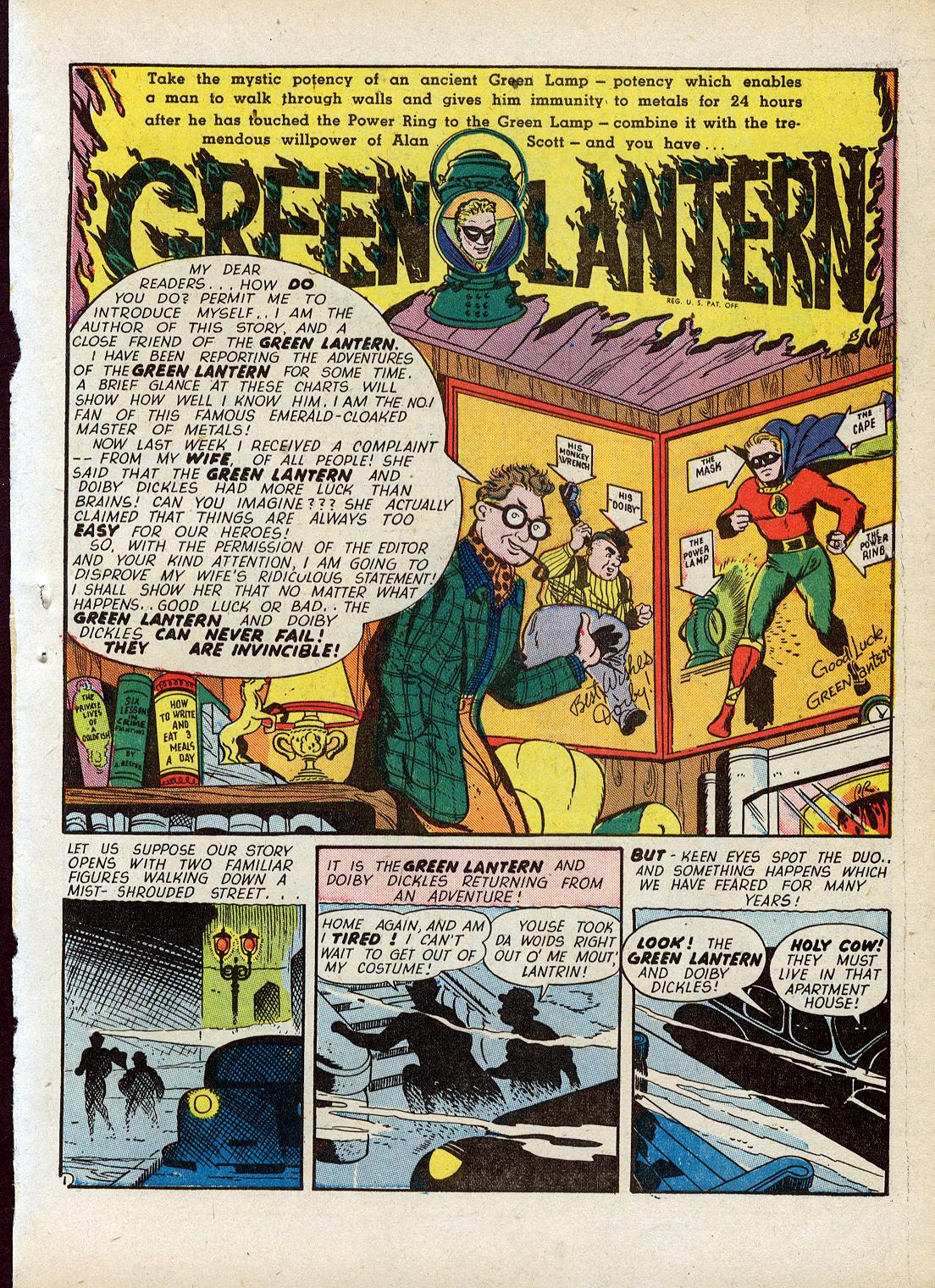 Read online Comic Cavalcade comic -  Issue #6 - 36