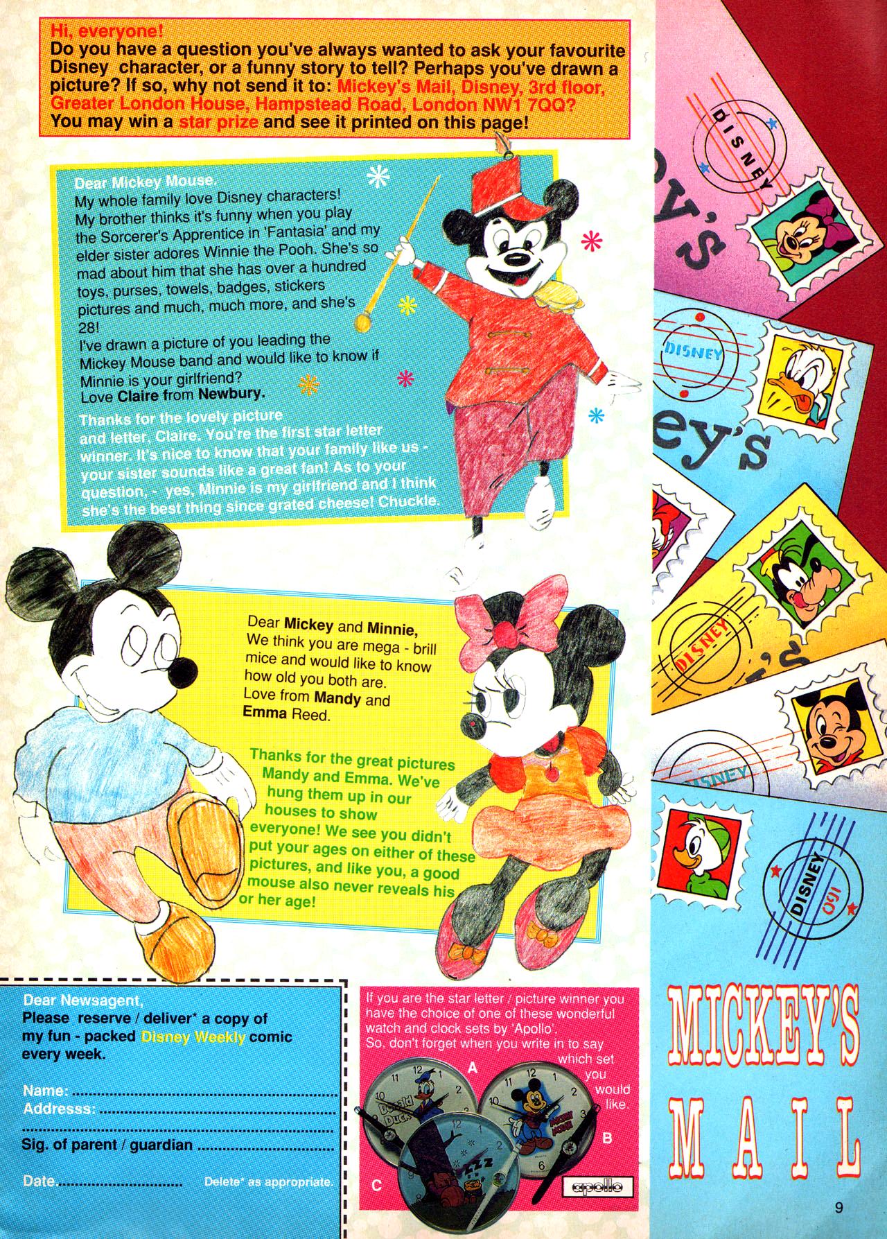 Read online The Disney Weekly comic -  Issue # Full - 9