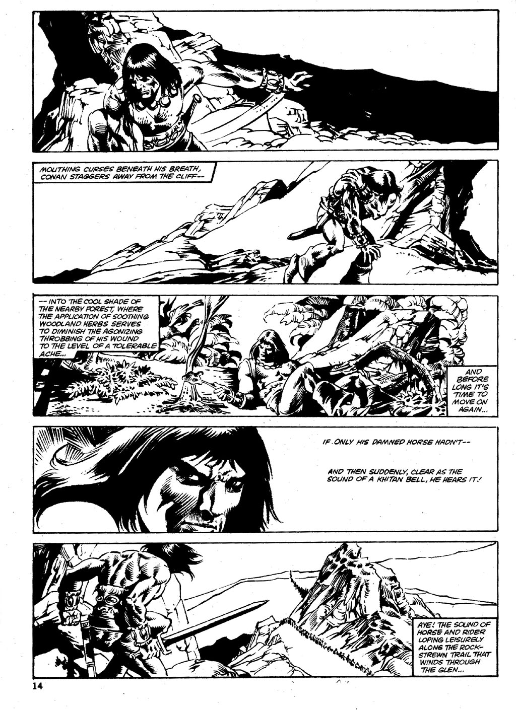 Read online The Savage Sword Of Conan comic -  Issue #85 - 14