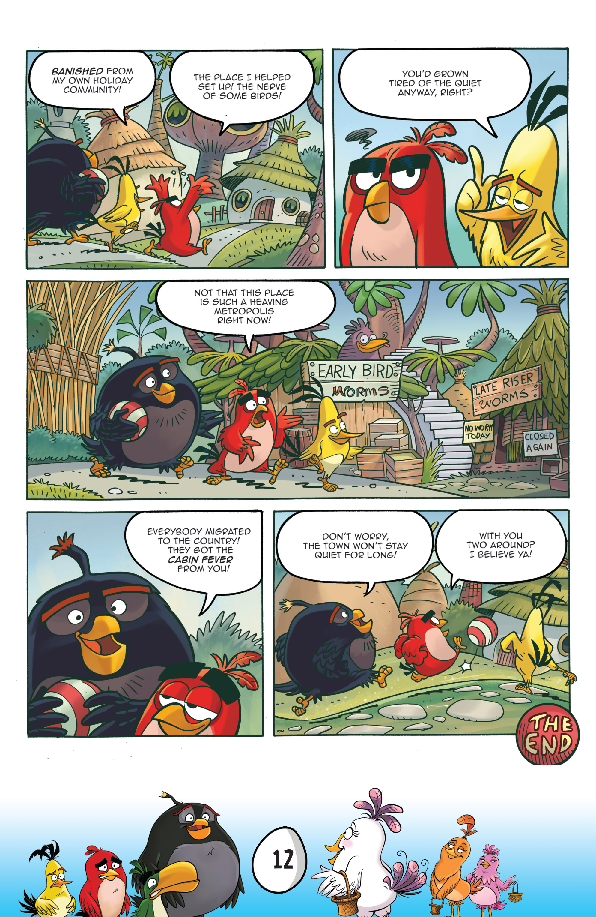 Read online Angry Birds: Flight School comic -  Issue #2 - 14