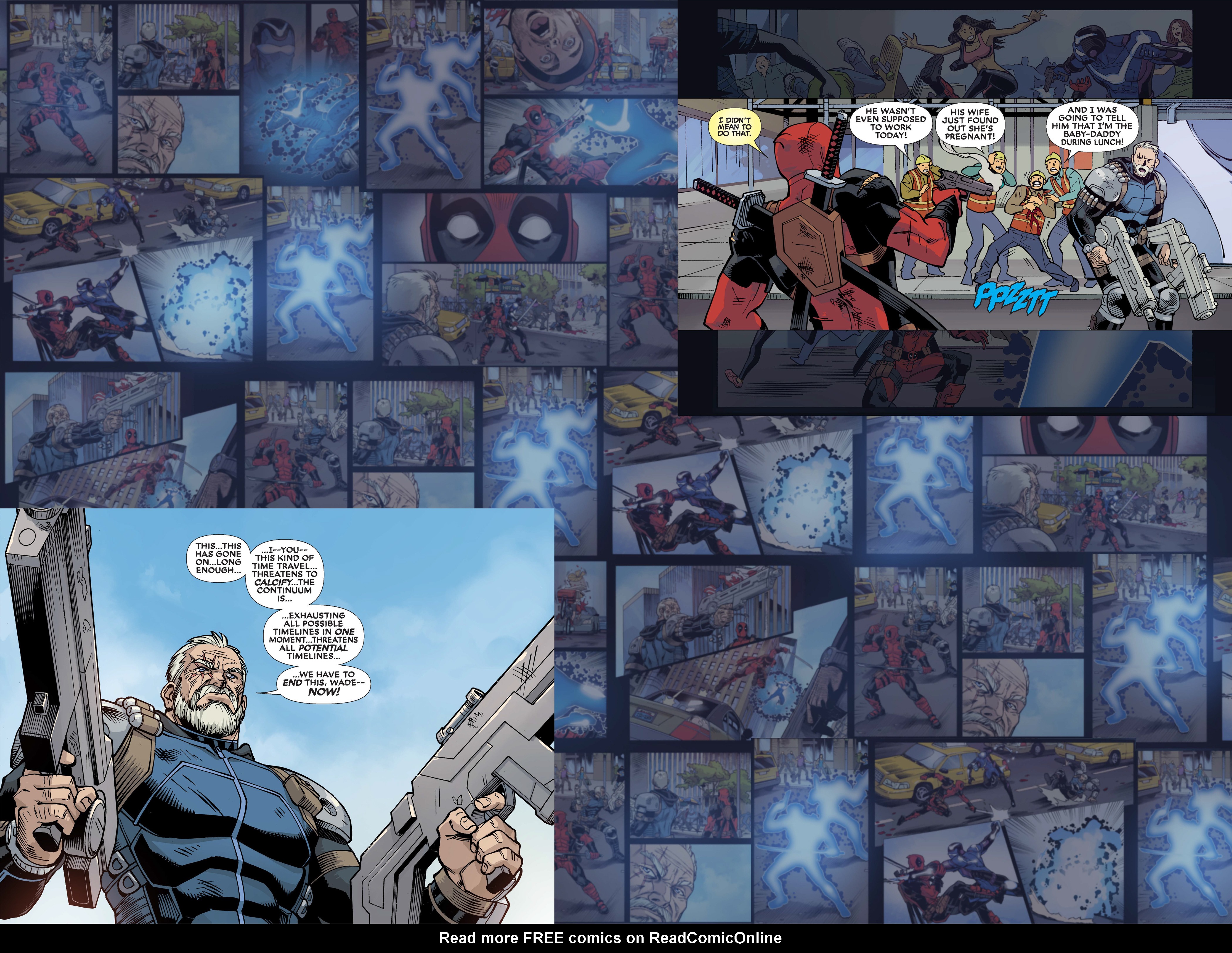 Read online Deadpool & Cable: Split Second Infinite Comic comic -  Issue #3 - 34