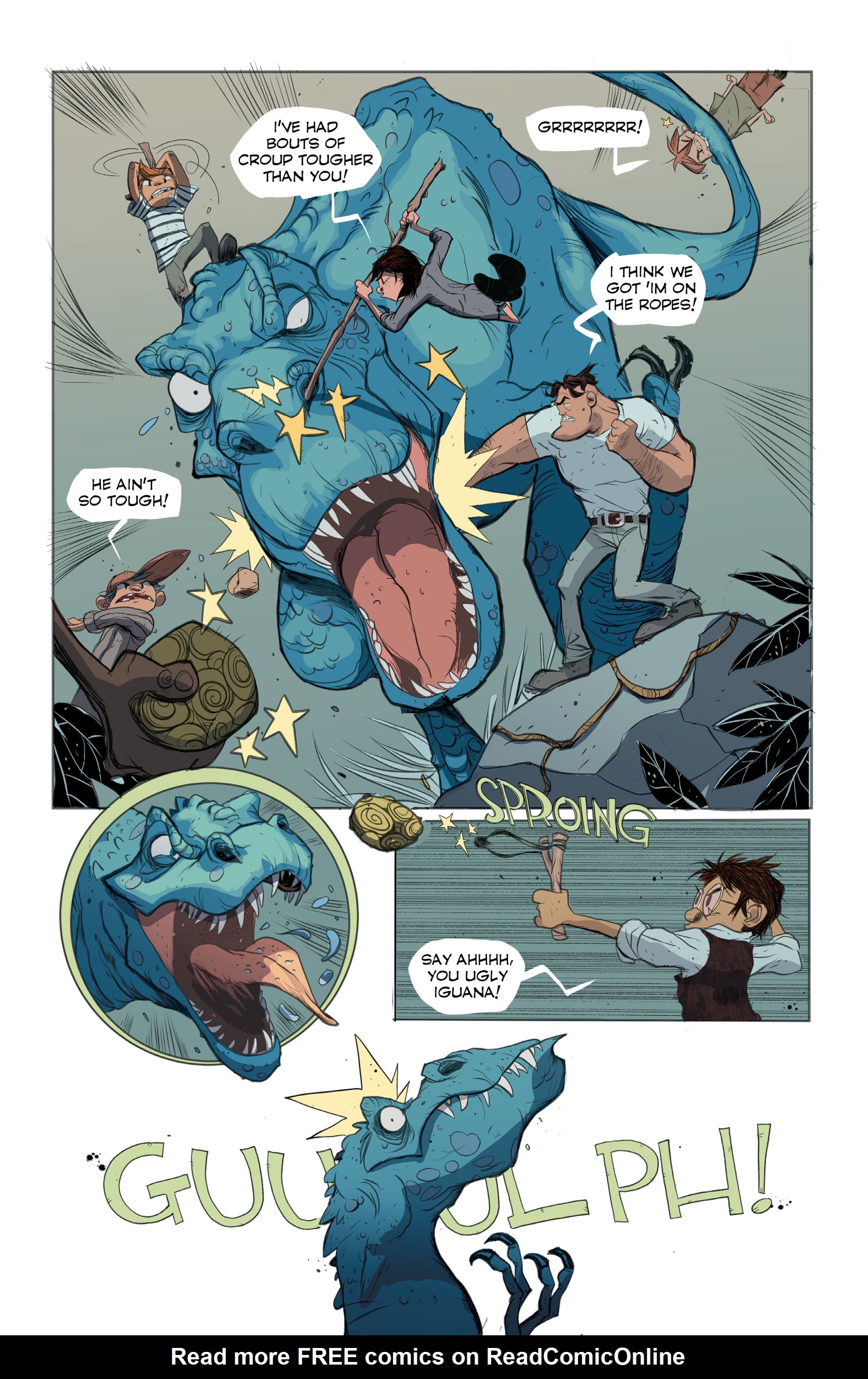 Read online The Unholy Bastards vs. the Future! comic -  Issue # Full - 12