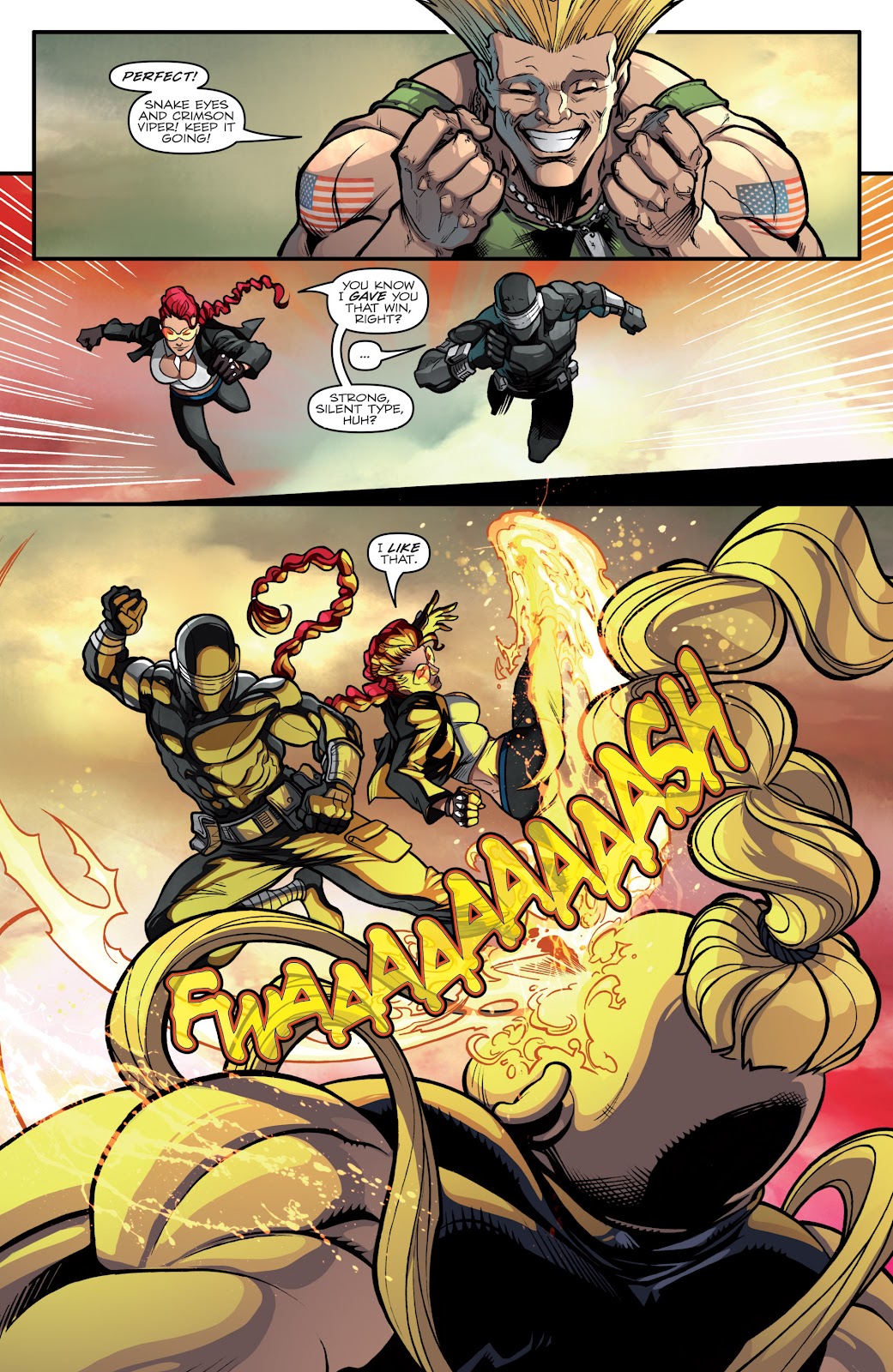 Street Fighter X G.I. Joe issue 6 - Page 15
