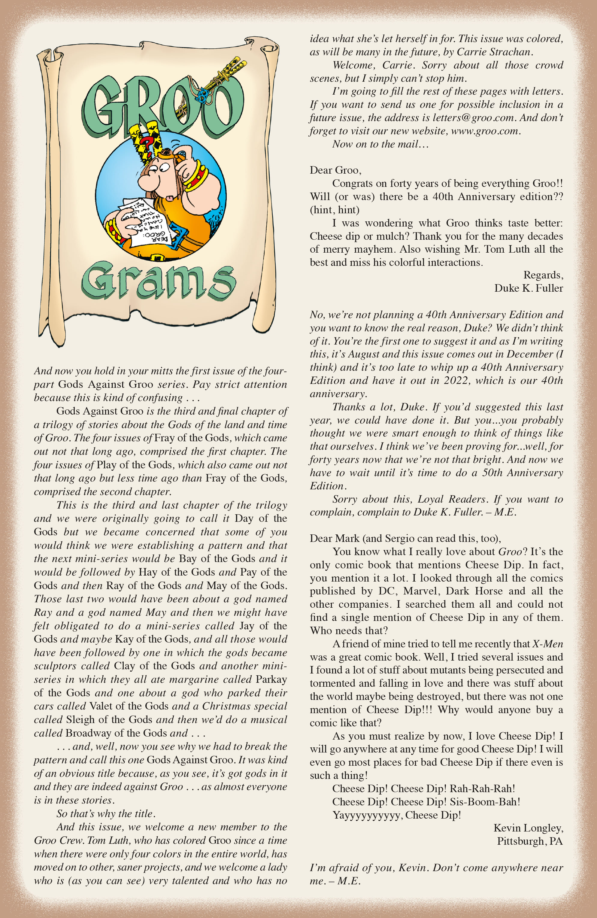 Read online Groo: Gods Against Groo comic -  Issue #1 - 28
