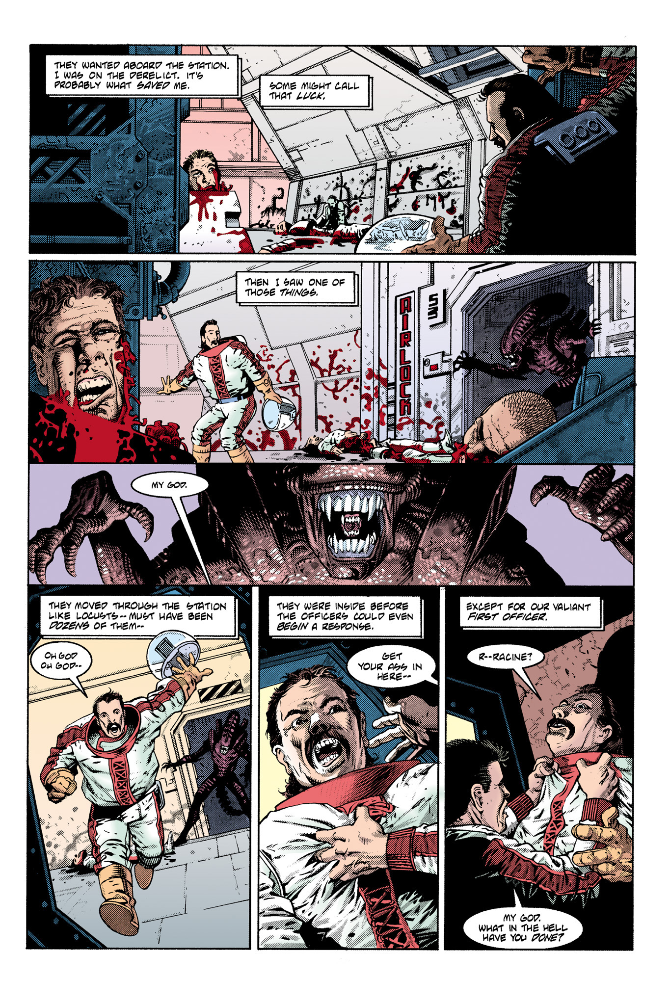 Read online Aliens: Incubation/Lucky/Taste comic -  Issue # Full - 20