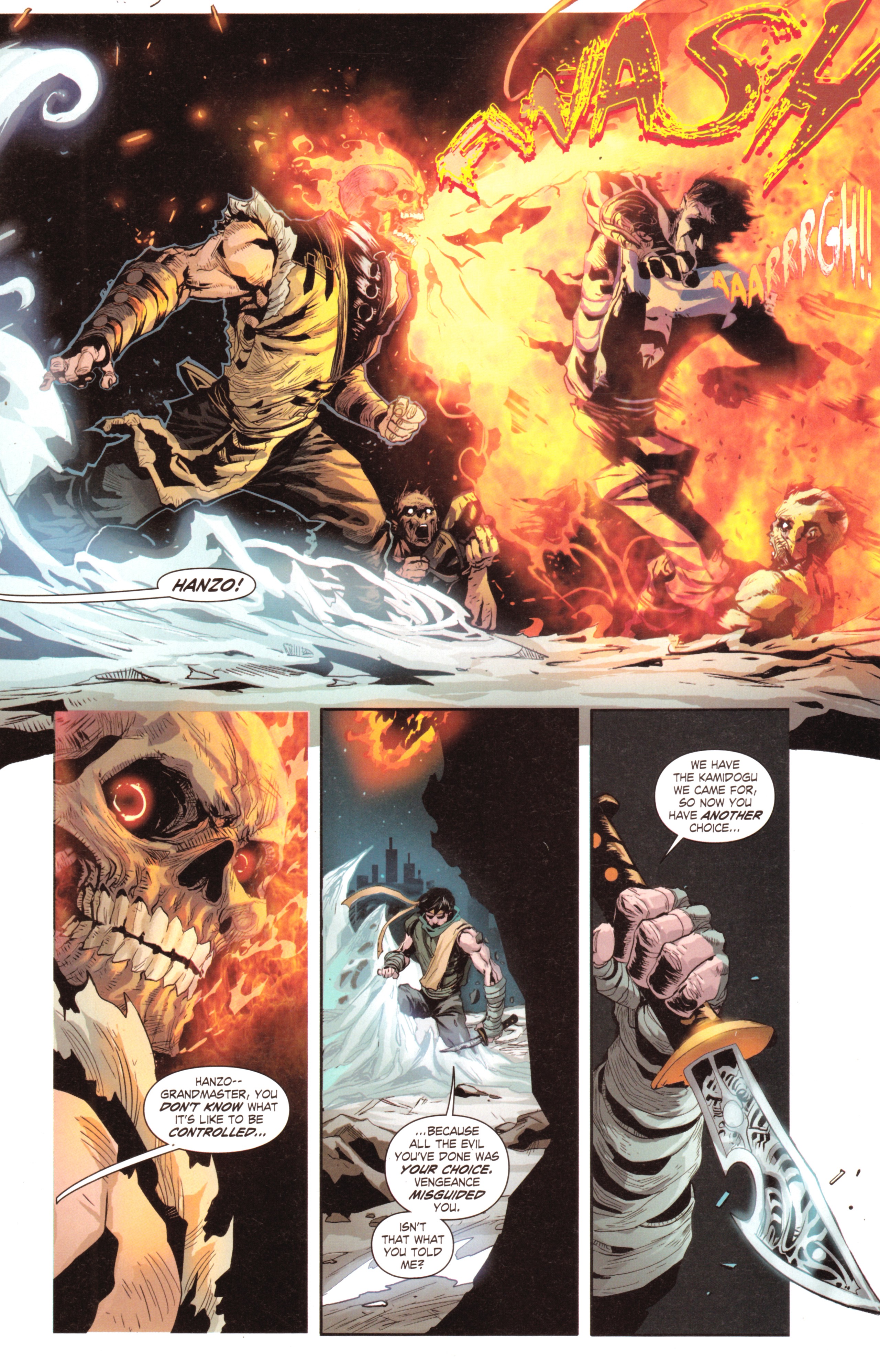 Read online Mortal Kombat X [II] comic -  Issue #5 - 34