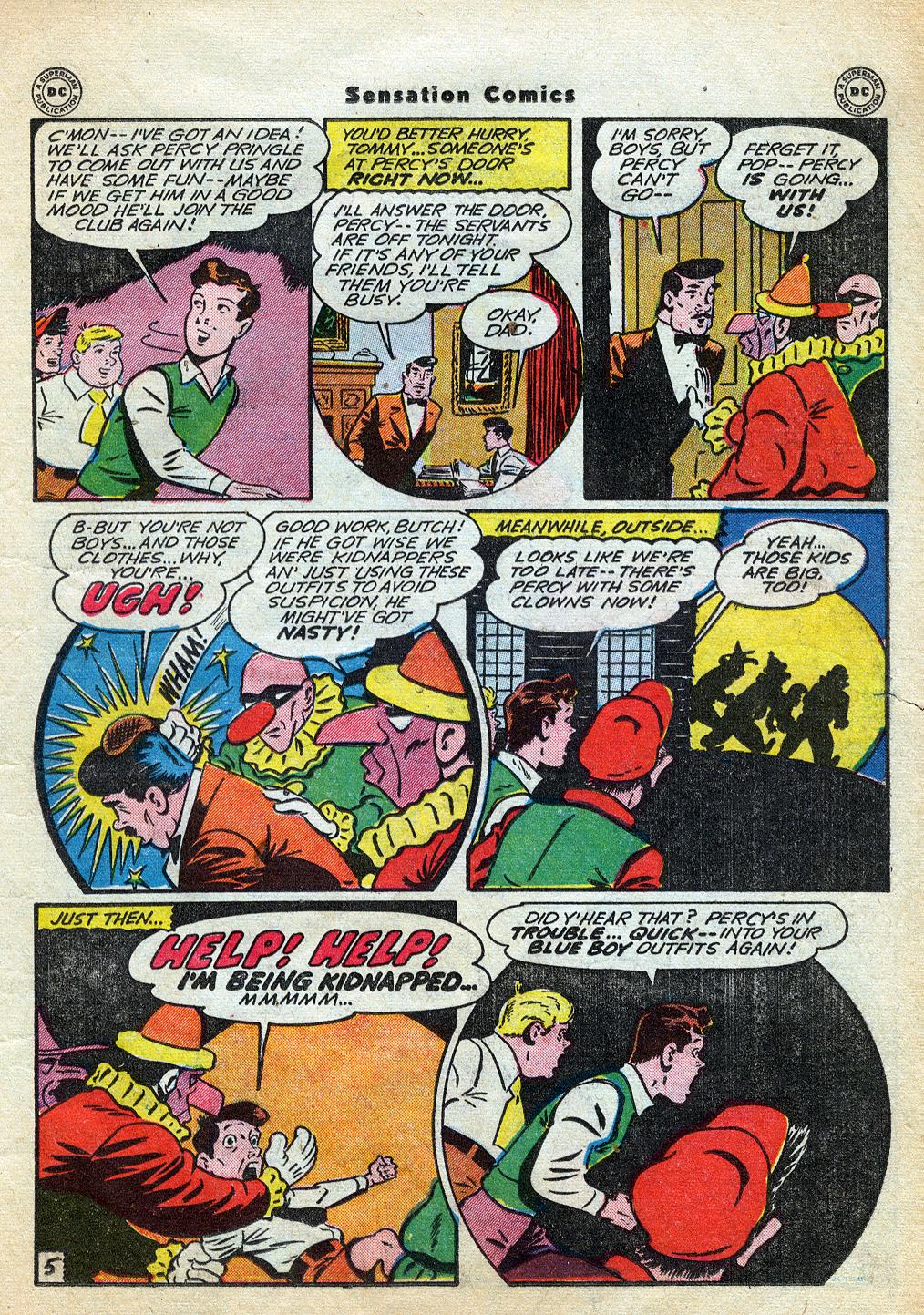 Read online Sensation (Mystery) Comics comic -  Issue #60 - 21
