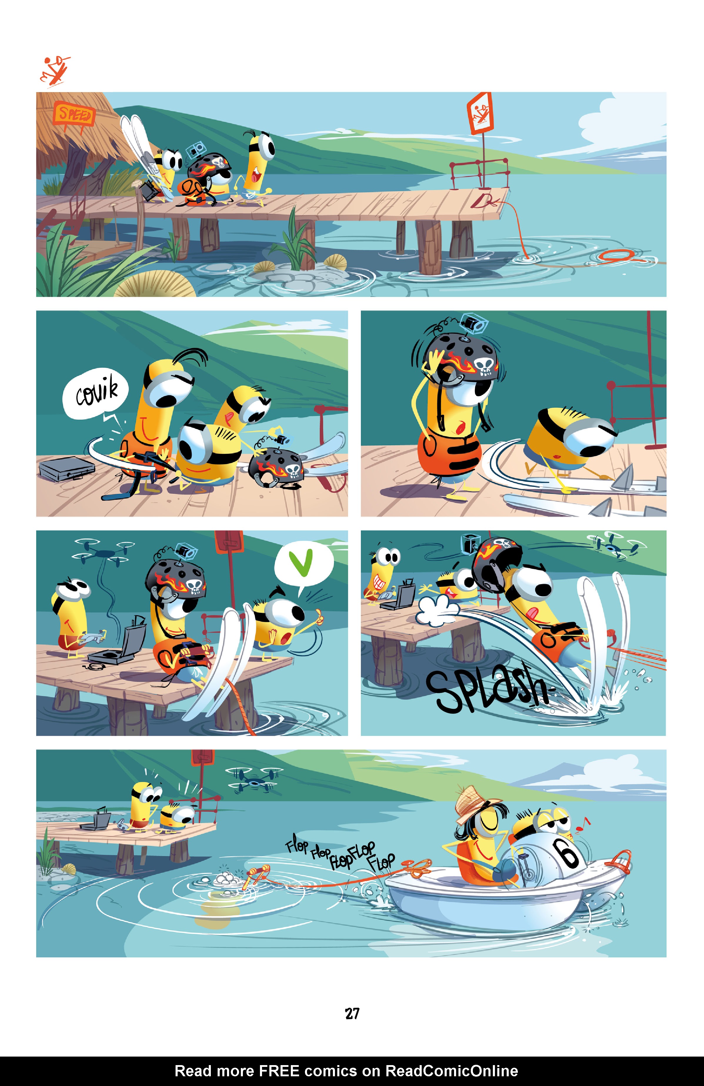 Read online Minions: Super Banana Games! comic -  Issue # Full - 27