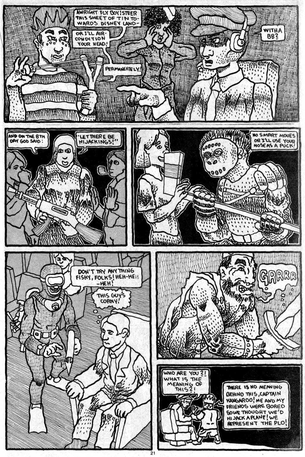 Read online Adolescent Radioactive Black Belt Hamsters comic -  Issue #1 - 21