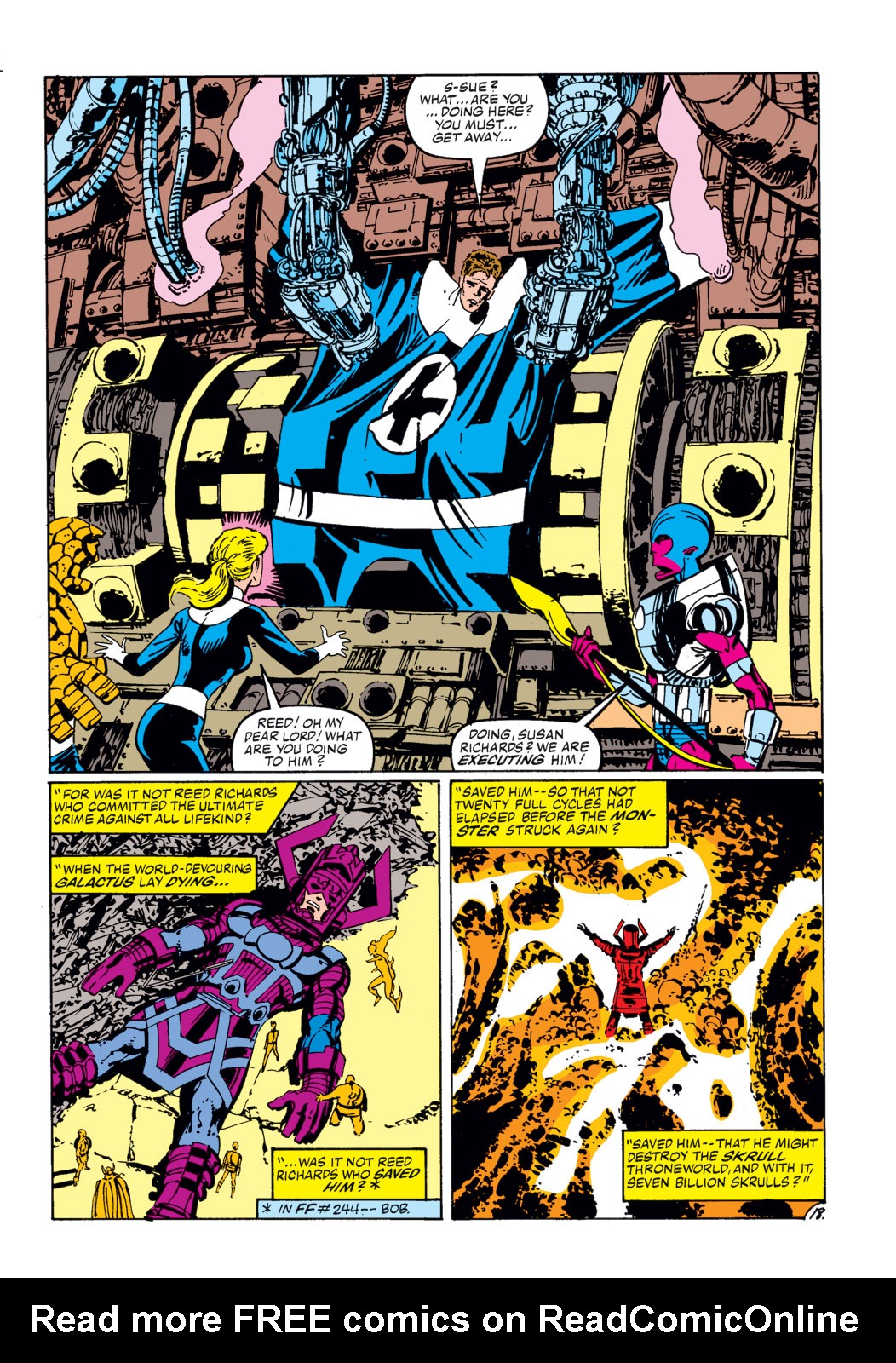 Read online Fantastic Four (1961) comic -  Issue #261 - 18